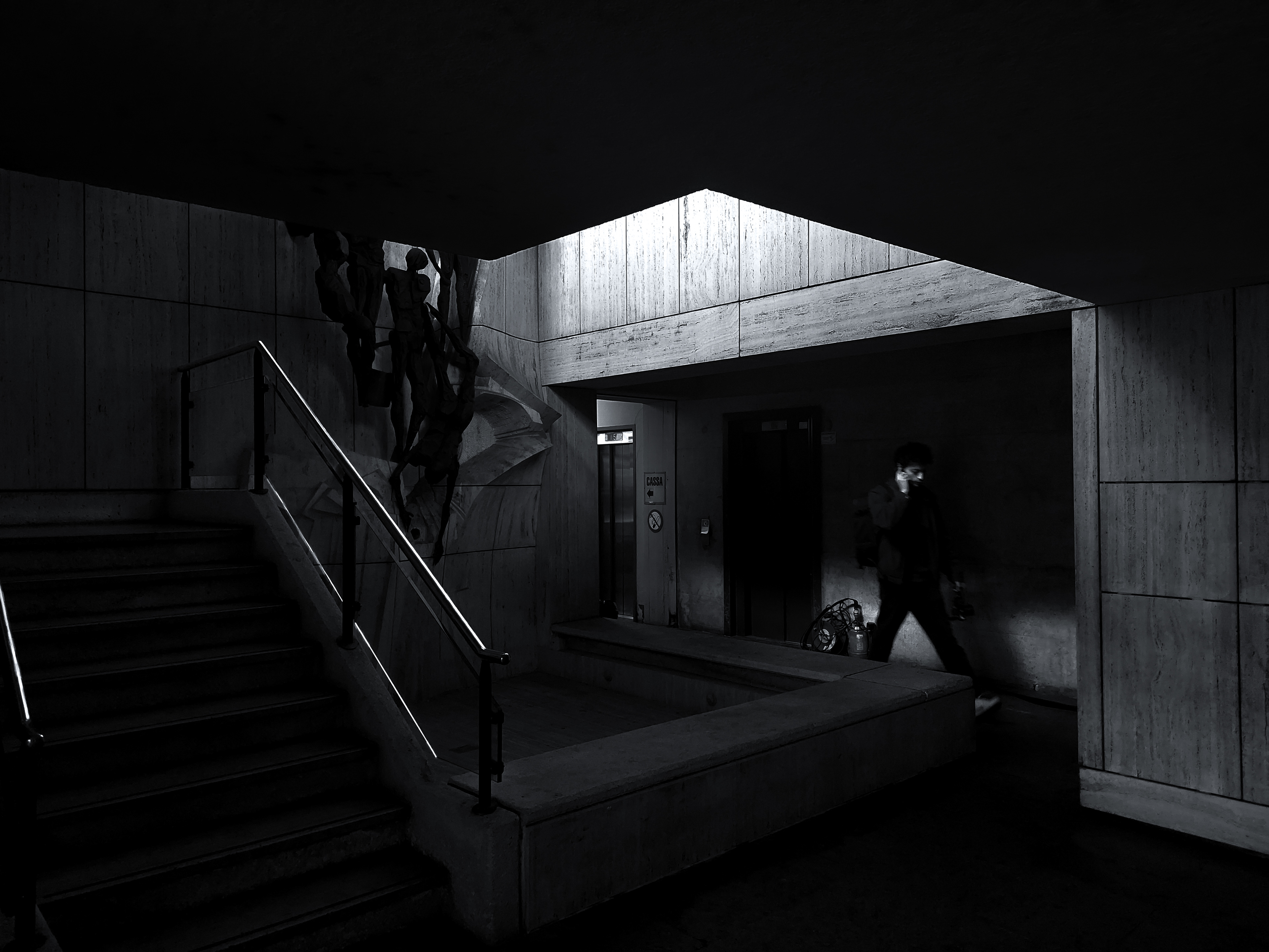 While the darkness rises we stay in the light.