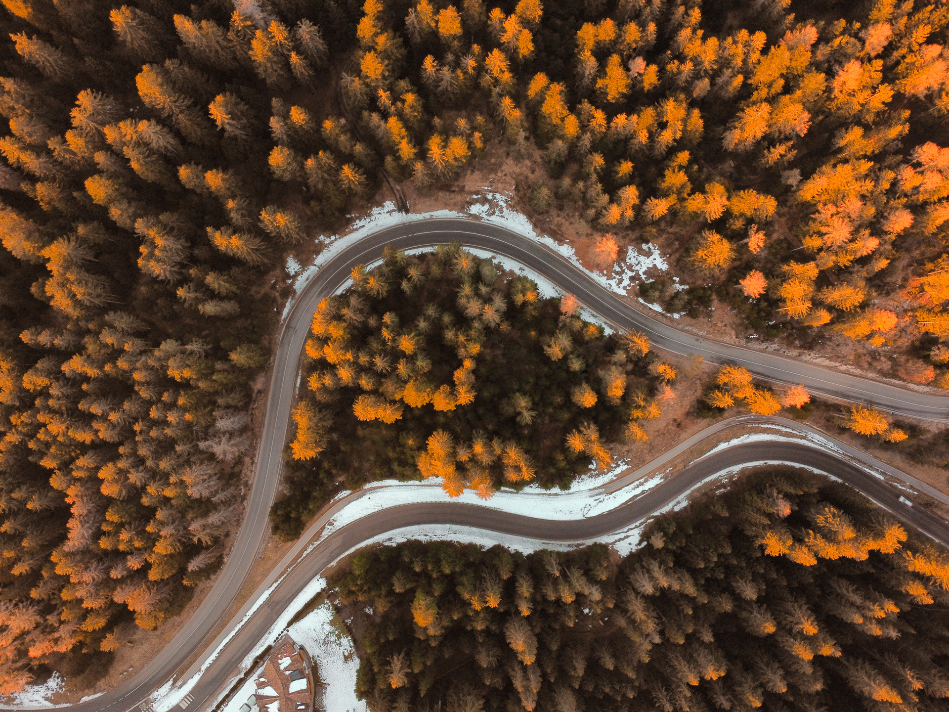 Cruising through the Italian Alps