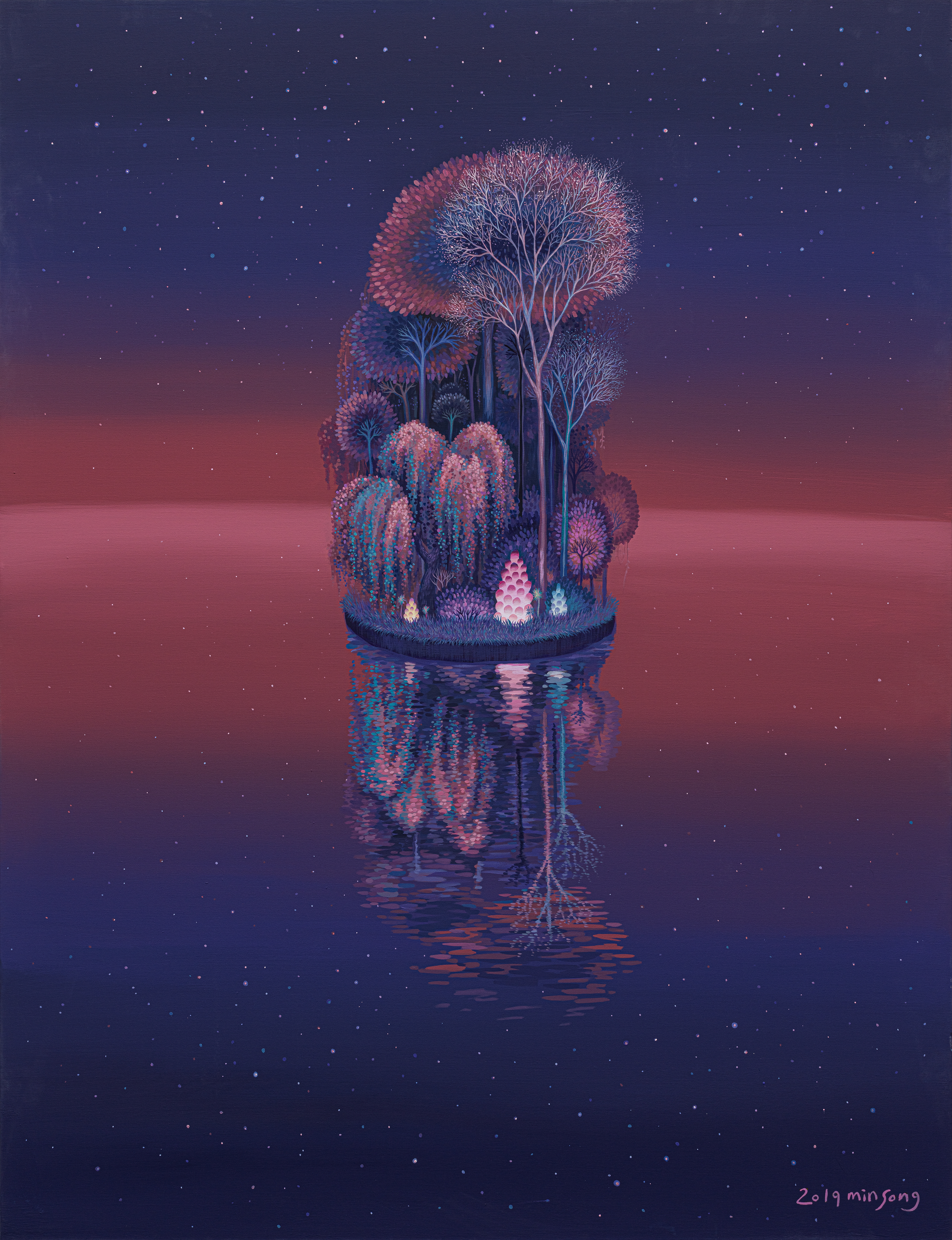 섬(island)_Acrylic on canvas_145.5 x 97cm_2019