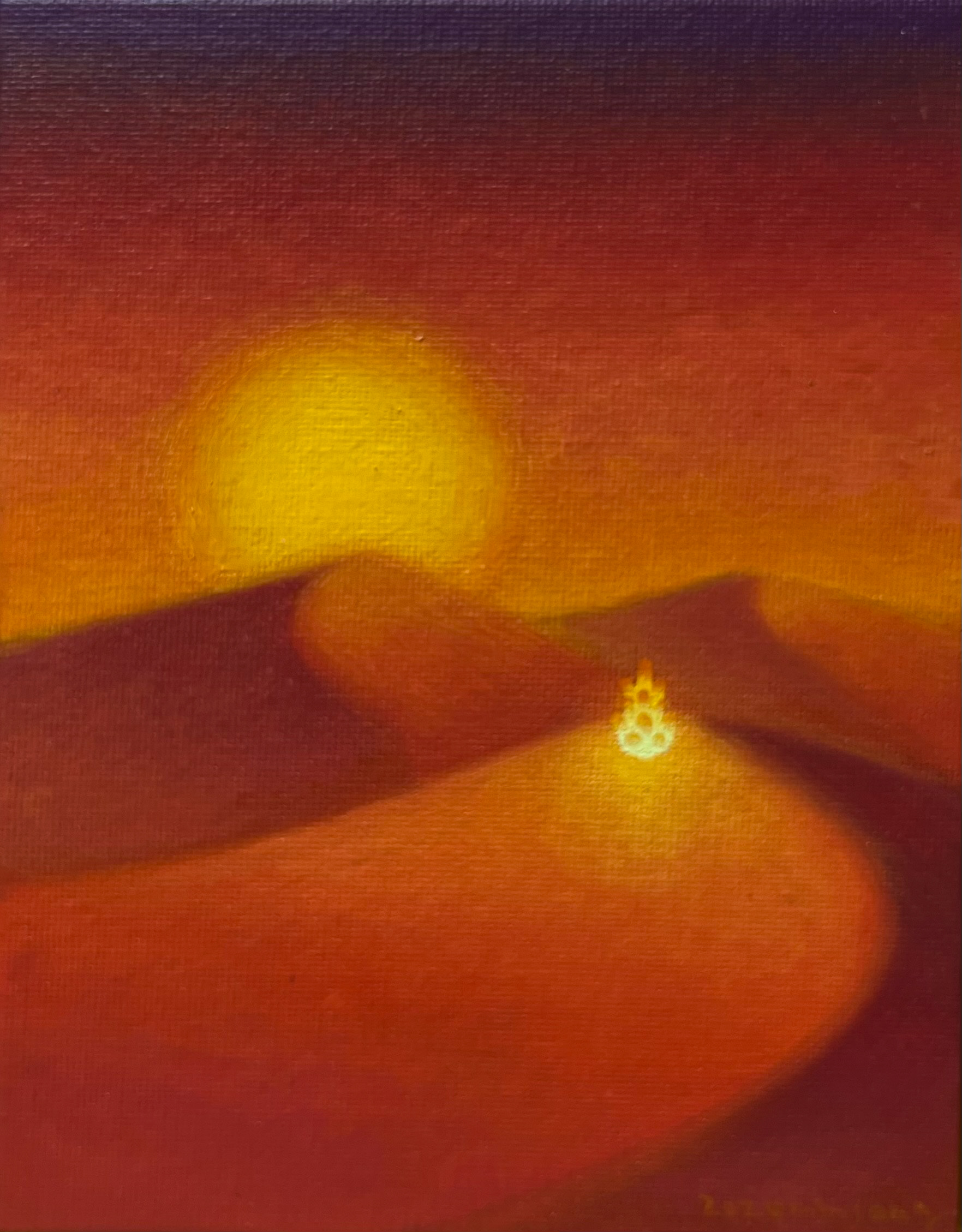 모로코의 밤_acrylic on canvas_14x18cm_2024
