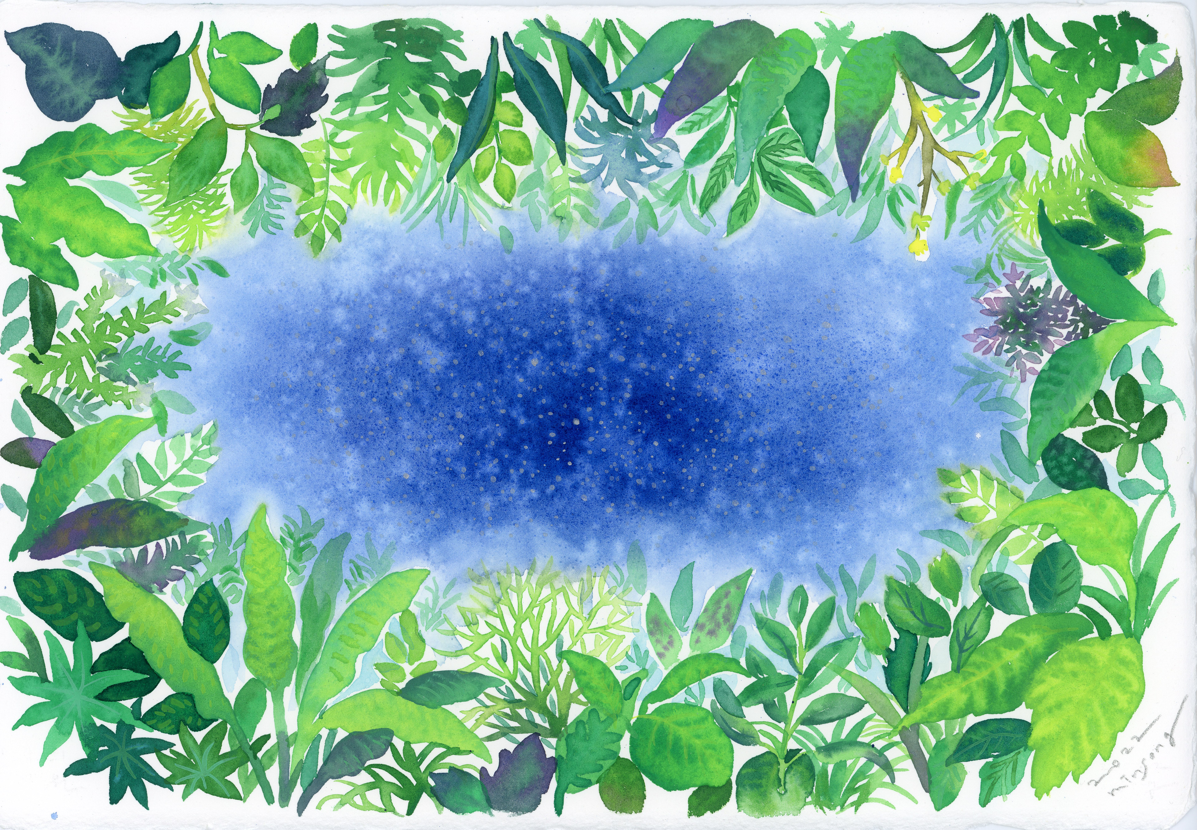 망각의 정원_watercolor on paper_20x30cm_2022