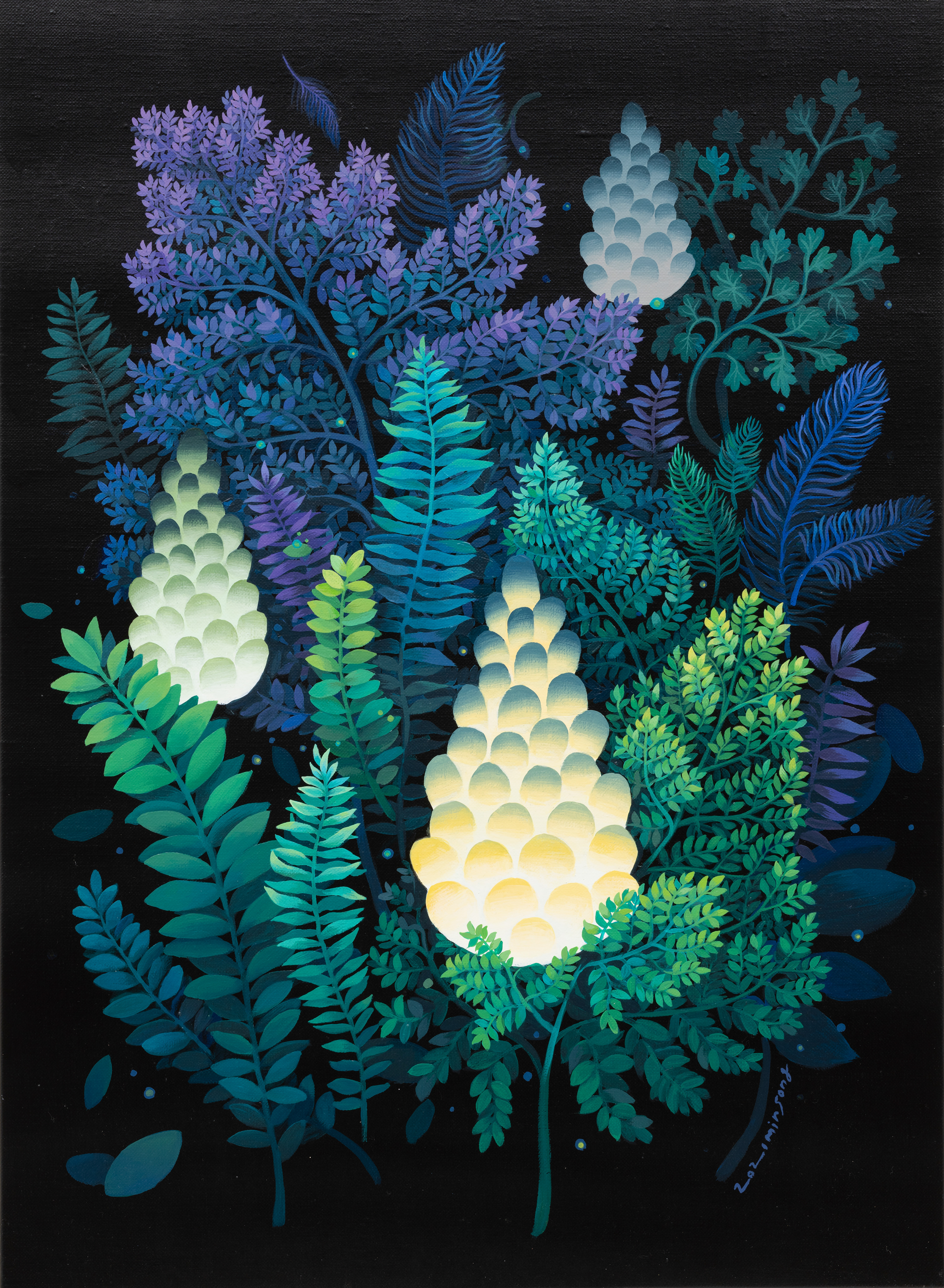 망각의 정원_acrylic on canvas_72.5x52.7cm_2021