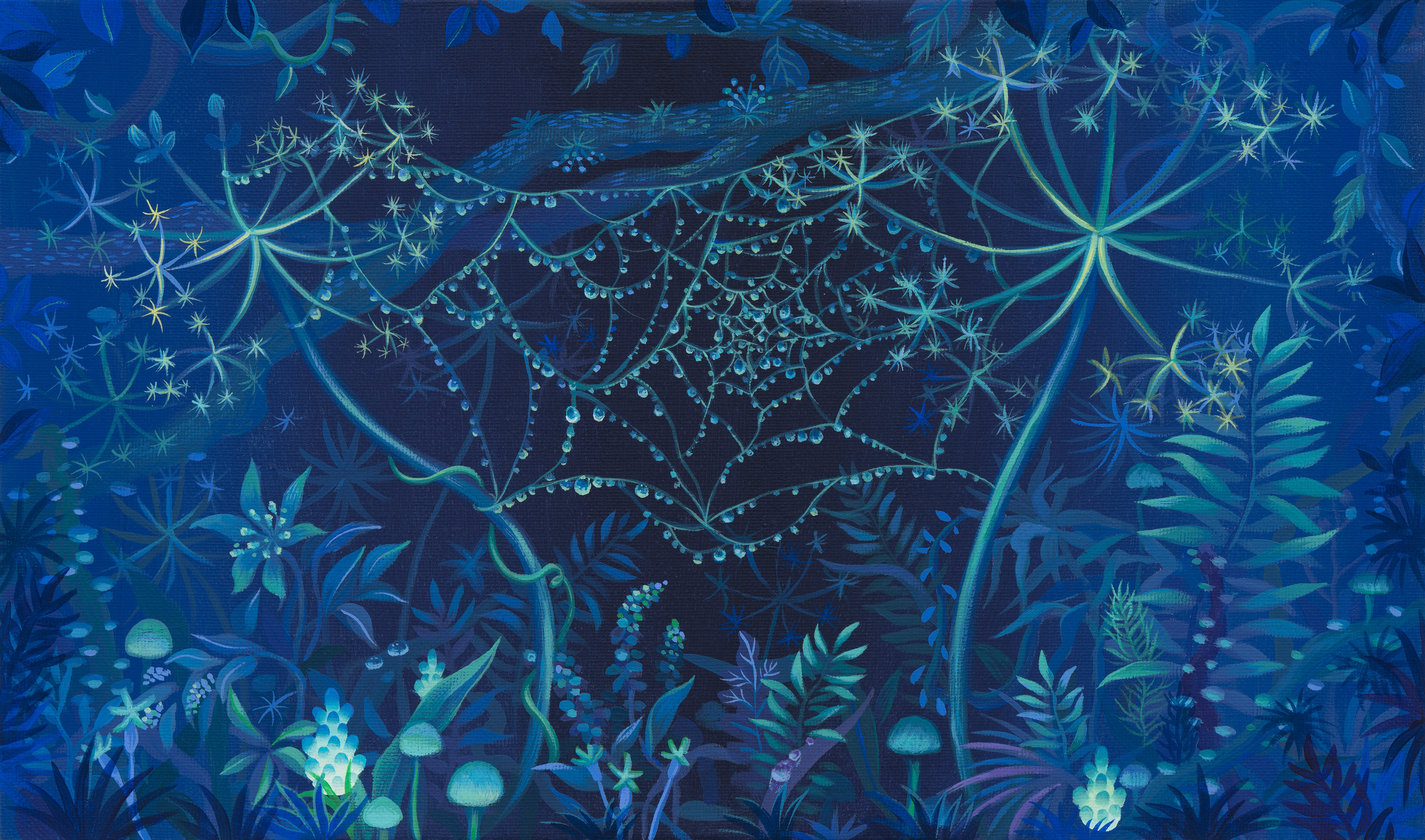야생화-봄_acrylic on canvas_41x24cm_2025