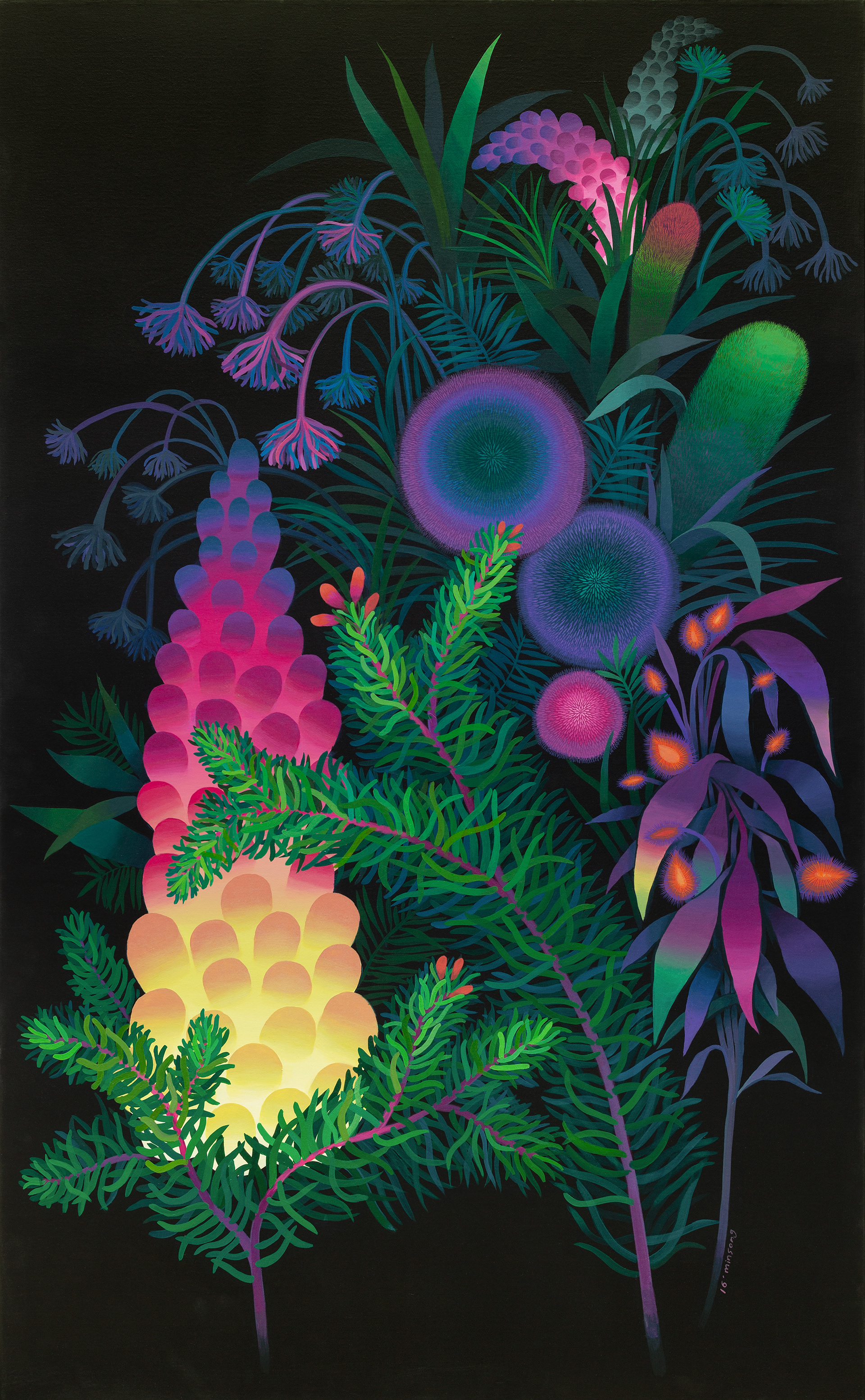 Garden of oblivion _acrylic on canvas_97x145.5_2018