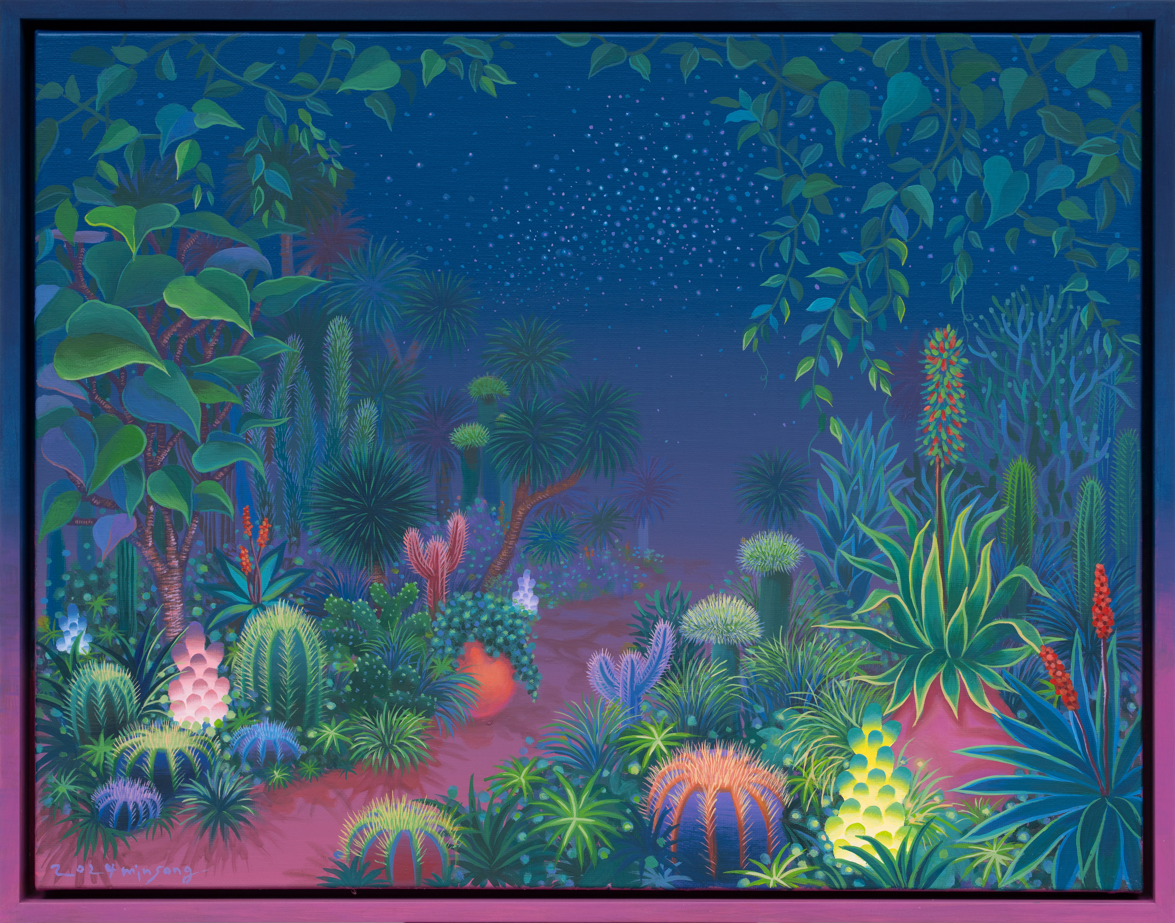 Garden of oblivion 망각의 정원_53x40.9cm_acrylic on canvas_2024