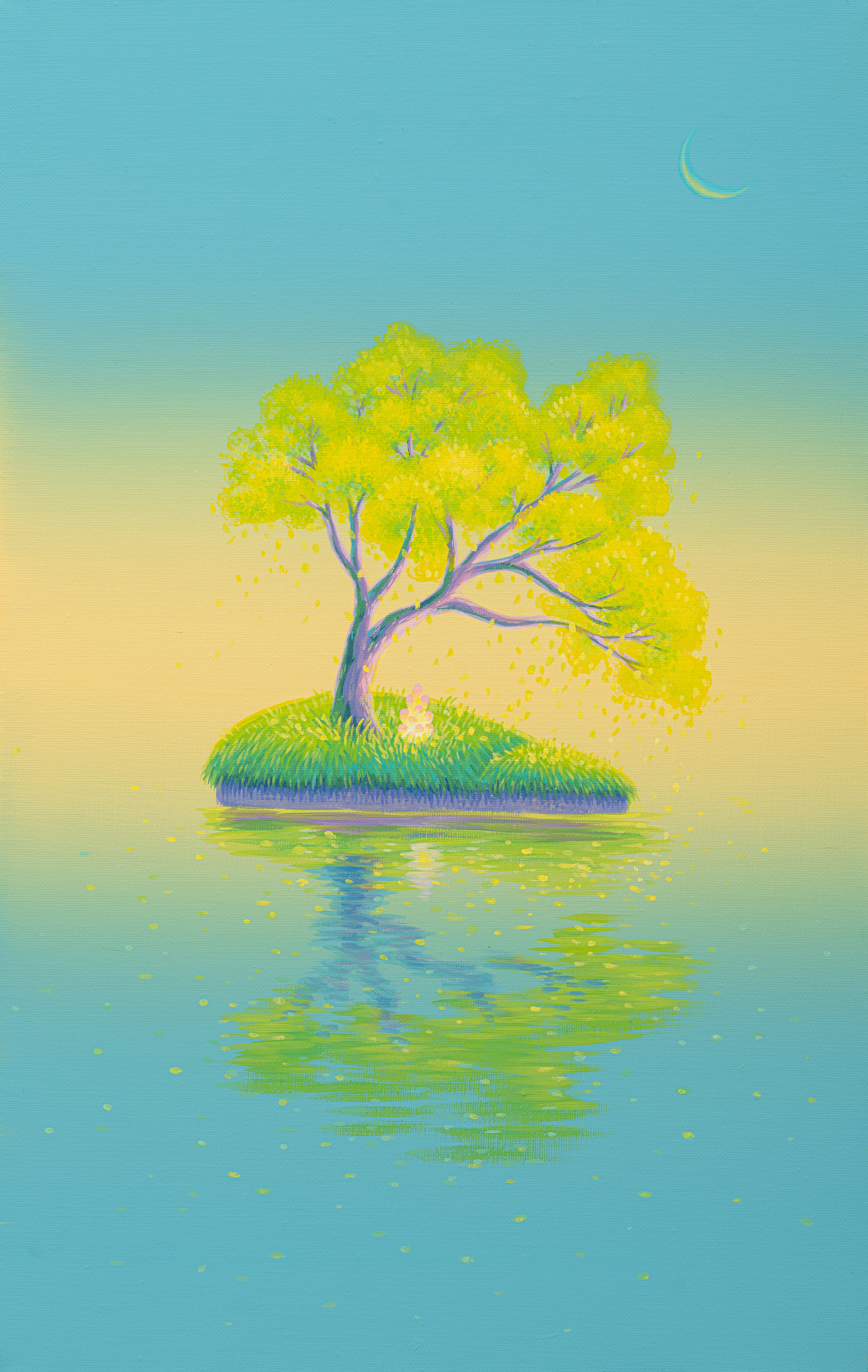 섬_acrylic on canvas_53x33.4cm_2023