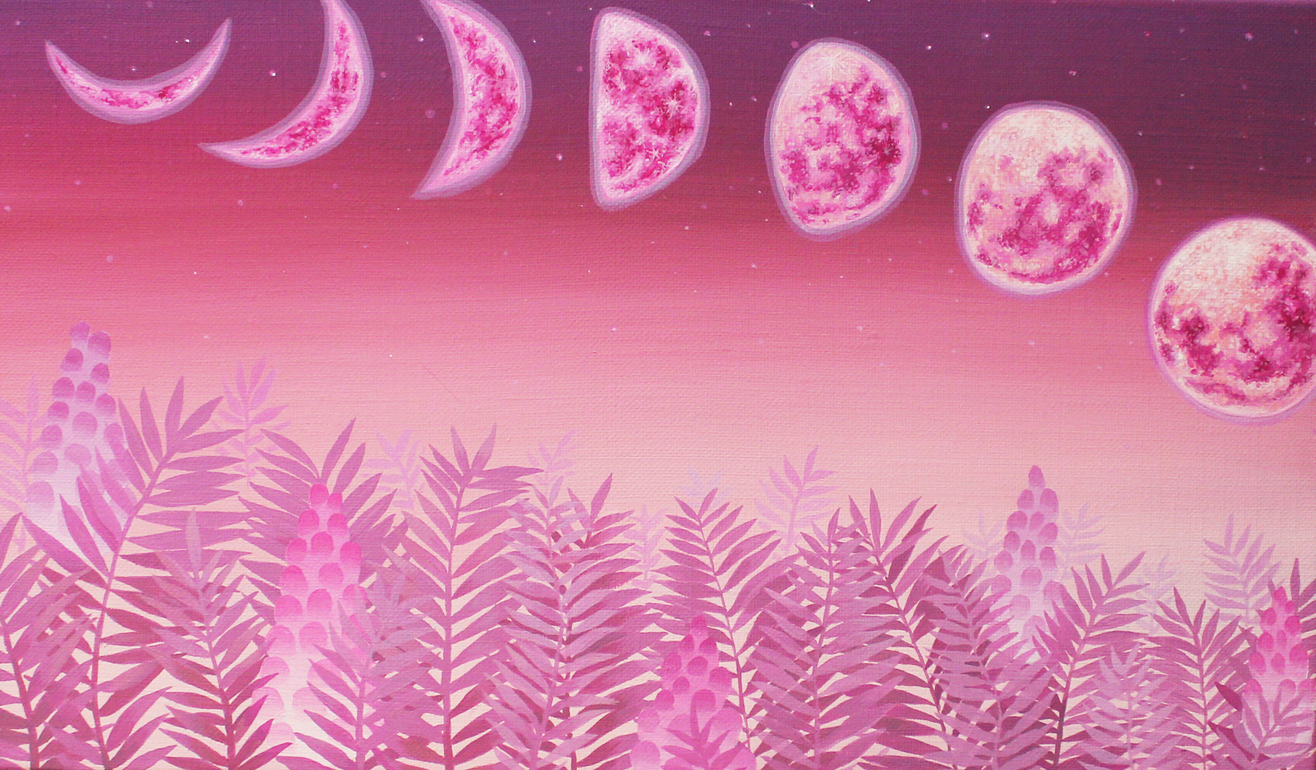 달의시간_42x25_acrylic on canvas_2015