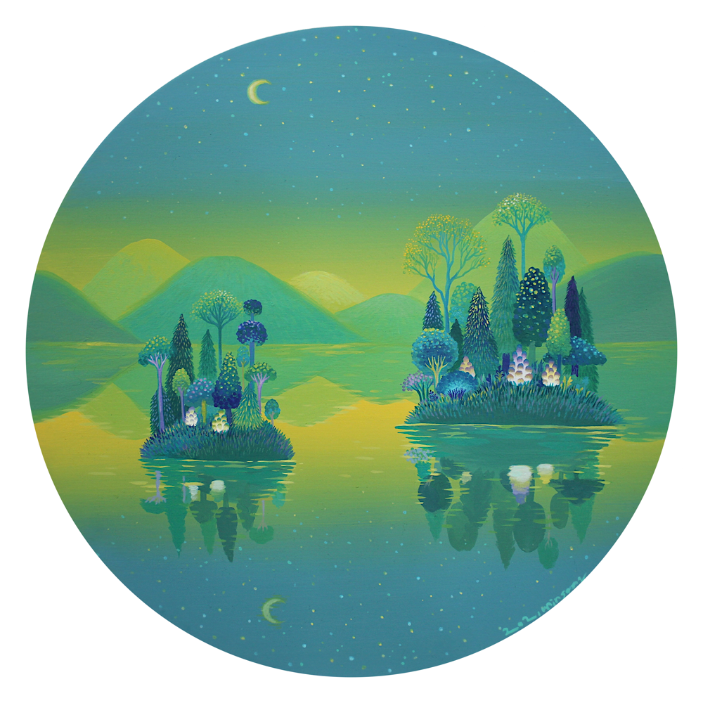 섬(Island)_acrylic on canvas_40x40cm_2021