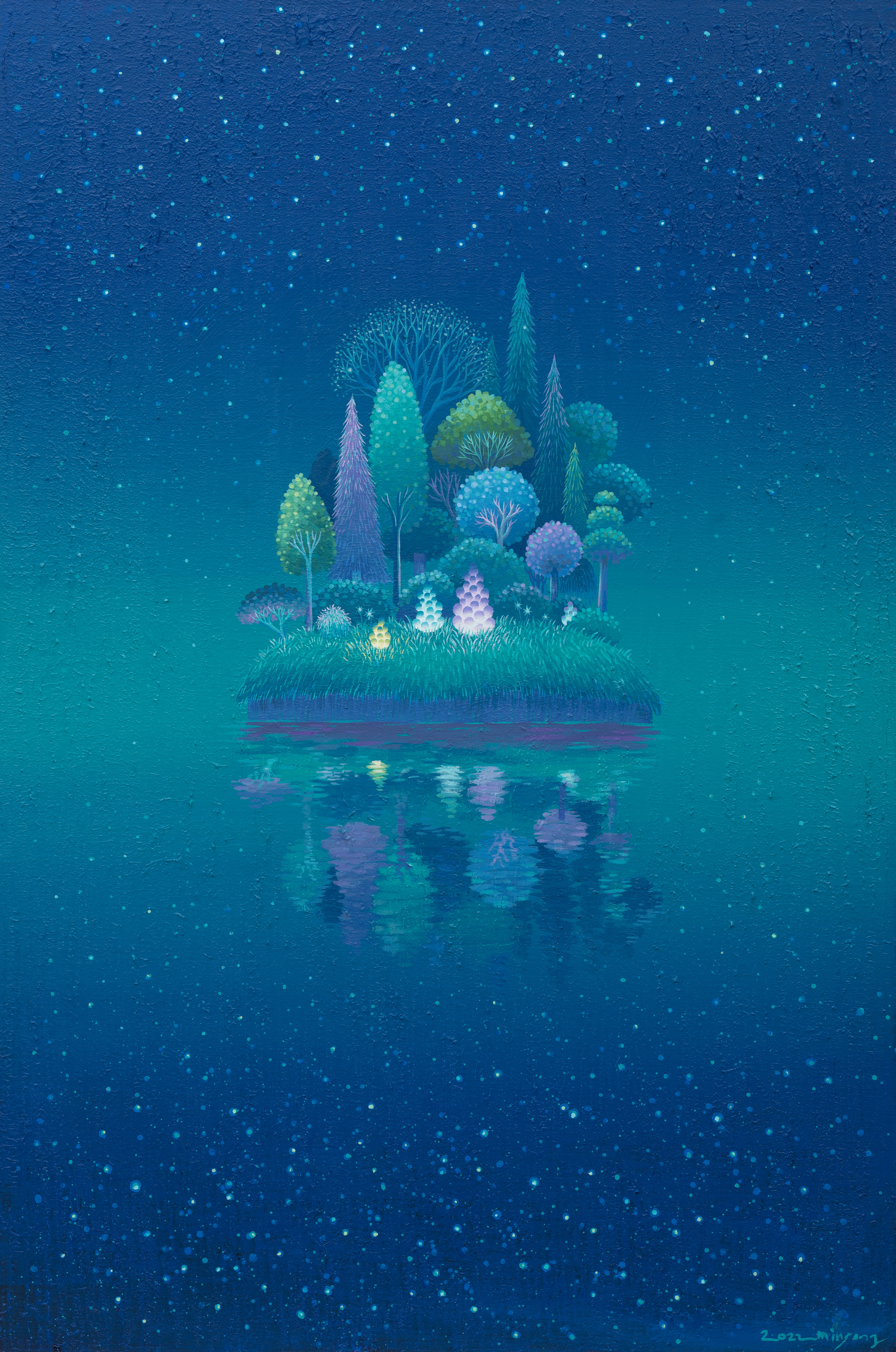 섬(Island)_acrylic on canvas_30x40cm_2022