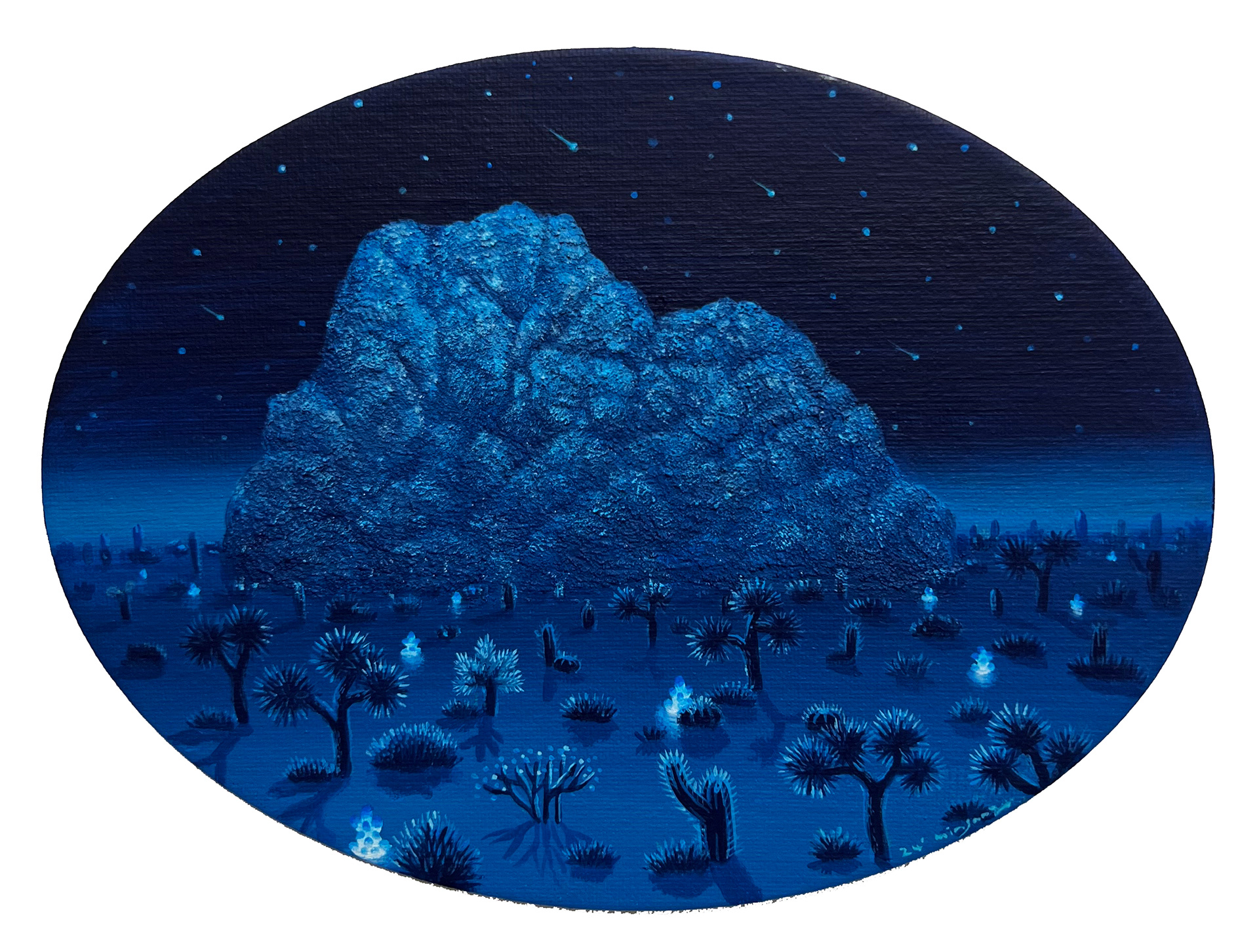 Big rock_acrylic on canvas_18x24cm_2024