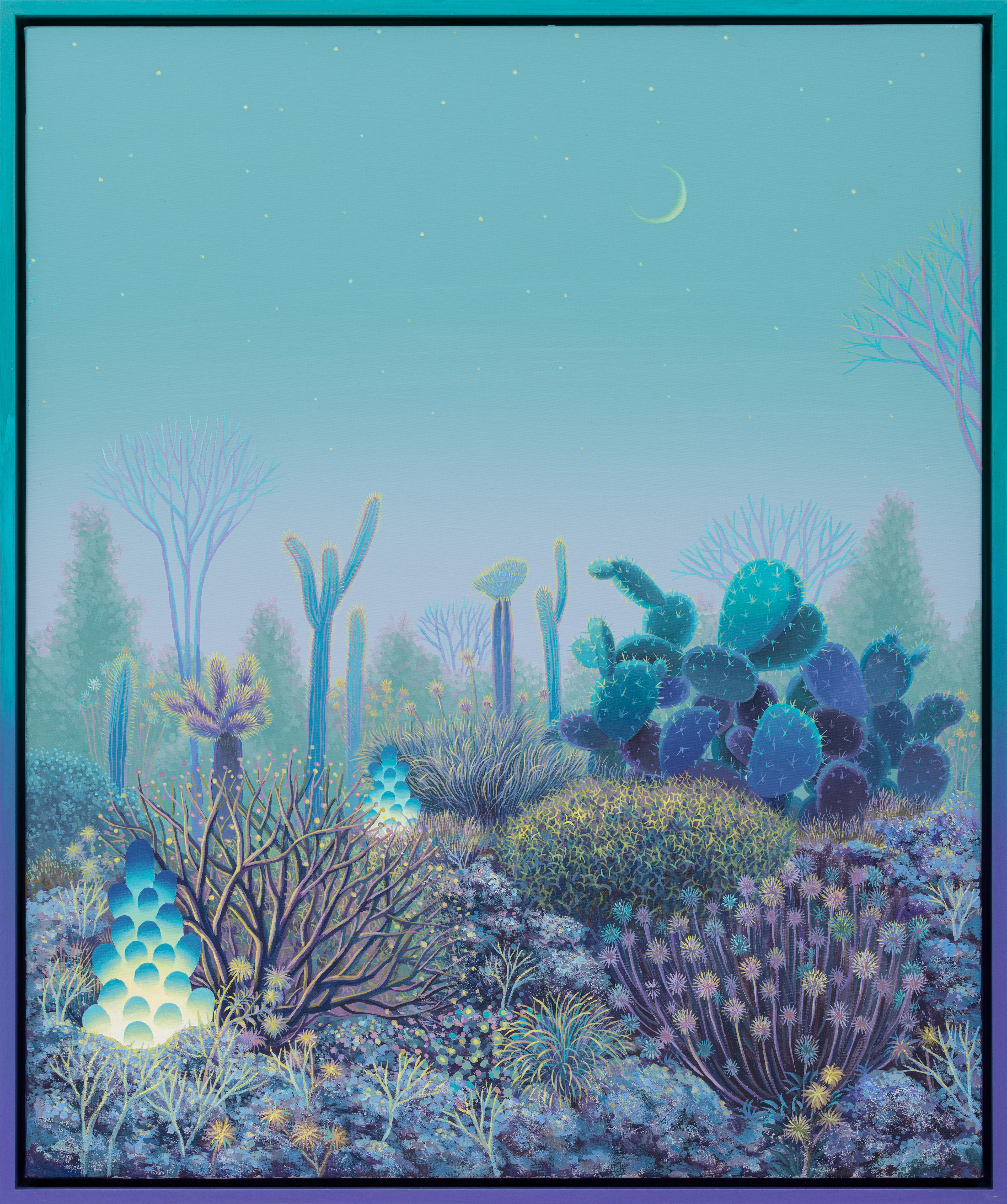 고요한 사막 in crete_acrylic on canvas_72.7x60.6cm_2024