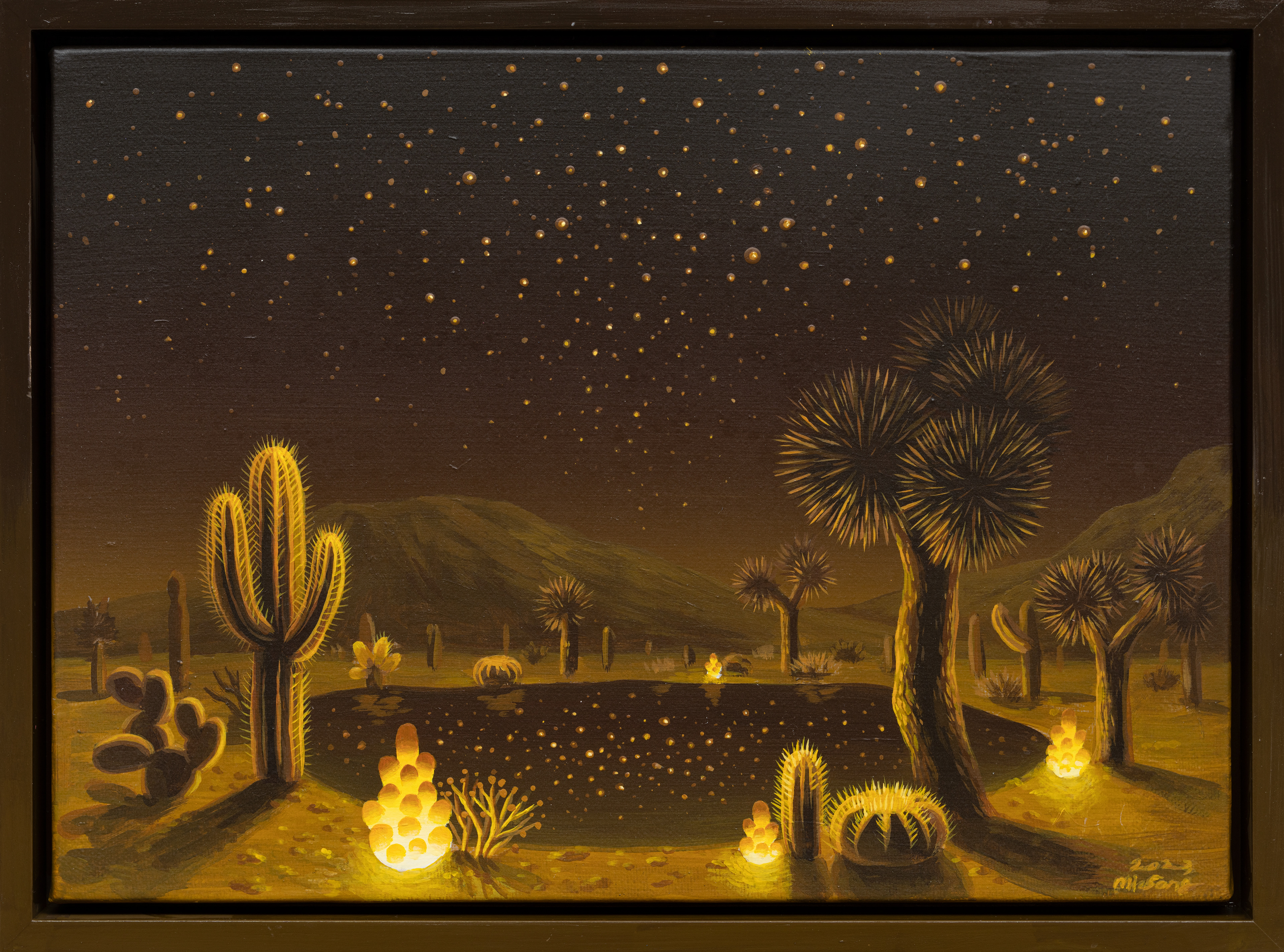 Oasis 오아시스_acrylic on canvas_33.4x24cm_2023