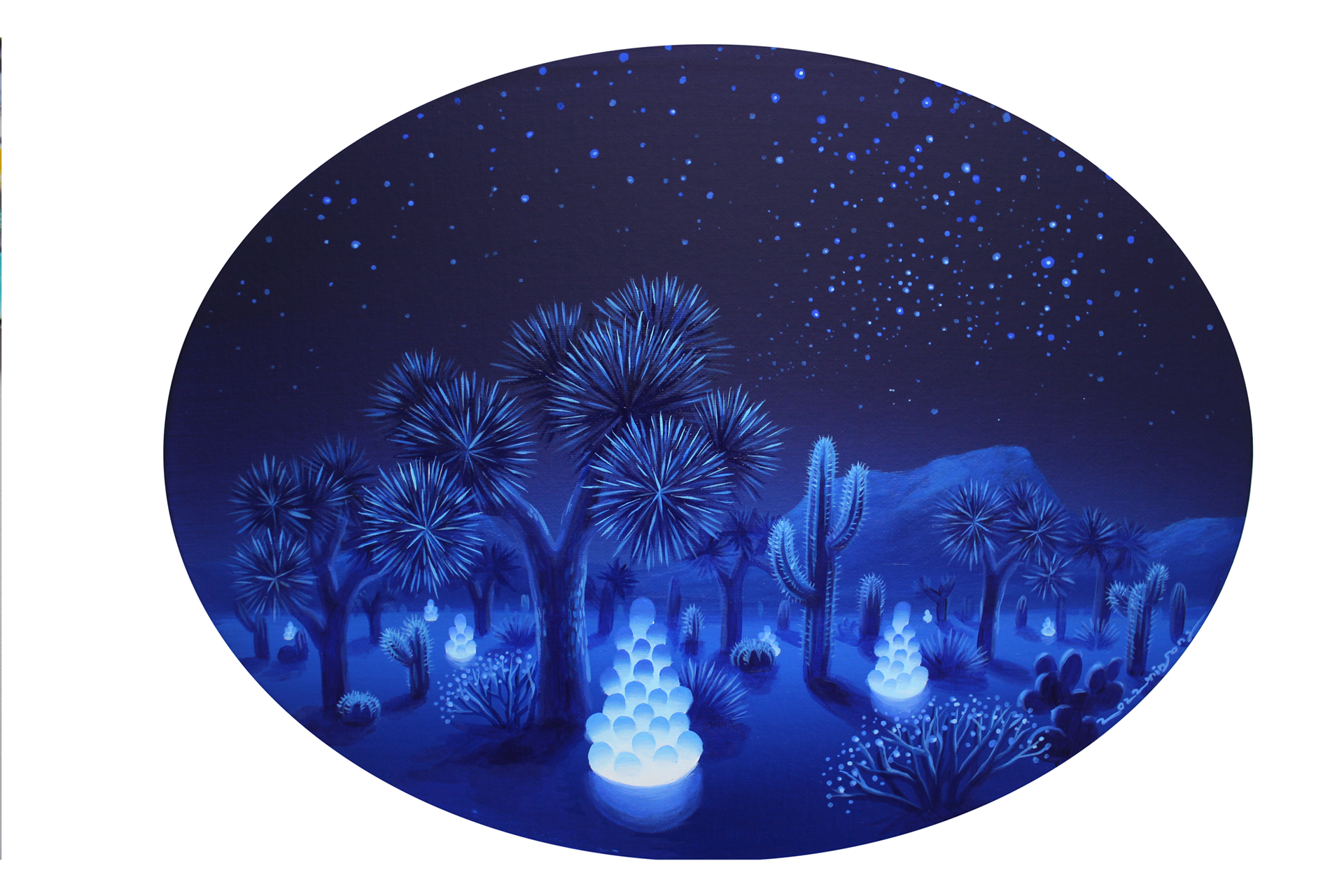 모로코의 밤(Night in Morocco)_acrylic on canvas_30x40cm_2022