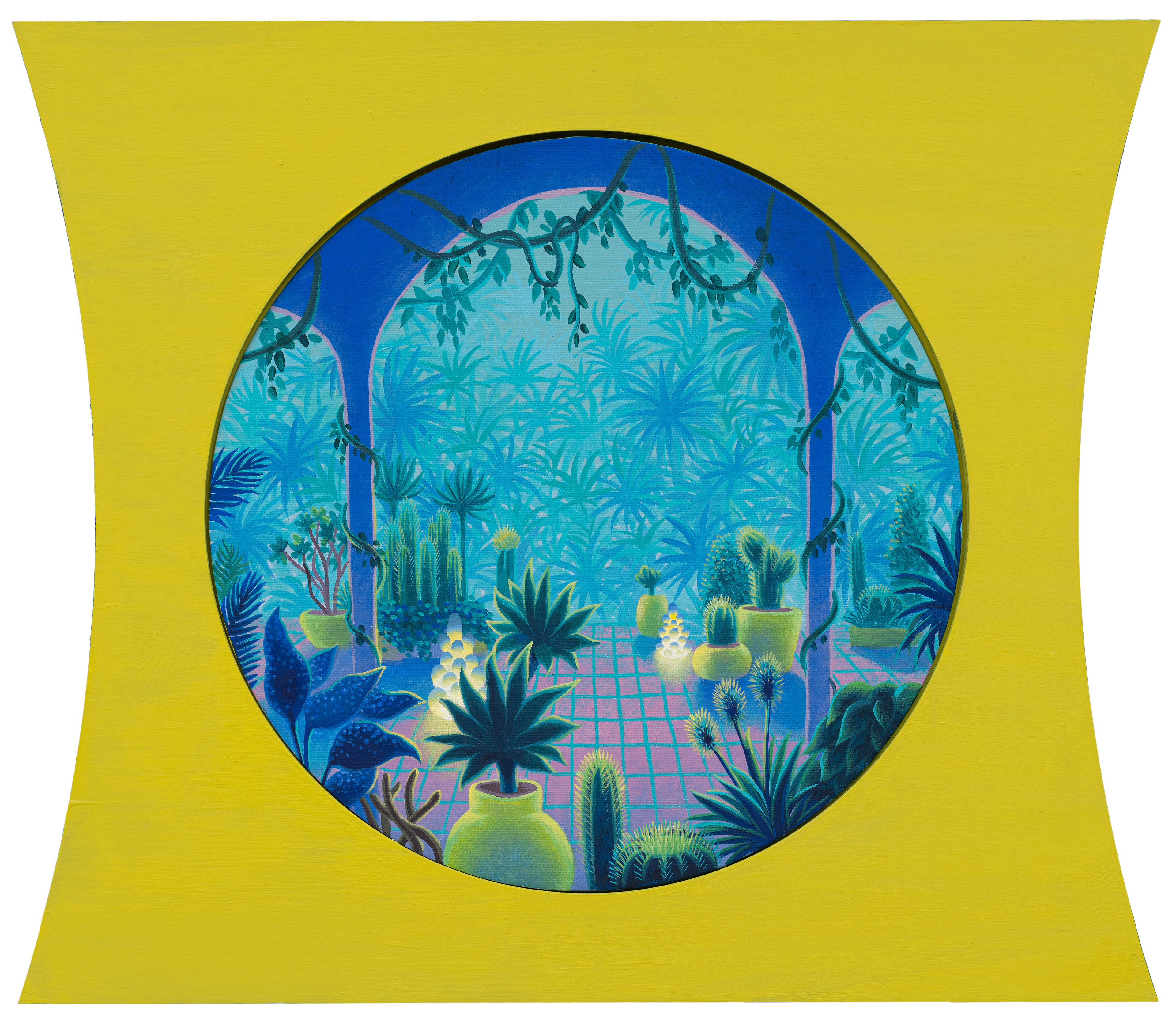 마조렐정원_acrylic on canvas_61x52cm_2023