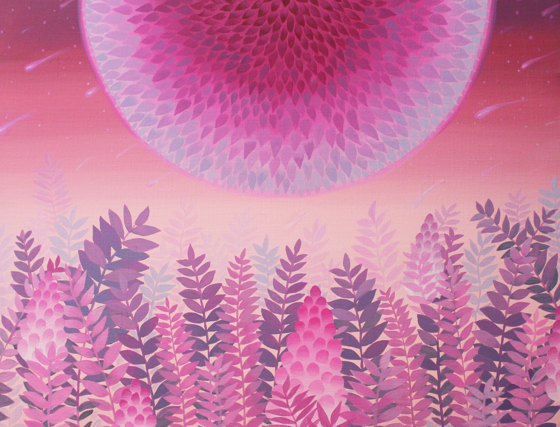 하늘달_53x45_acrylic on canvas_2015