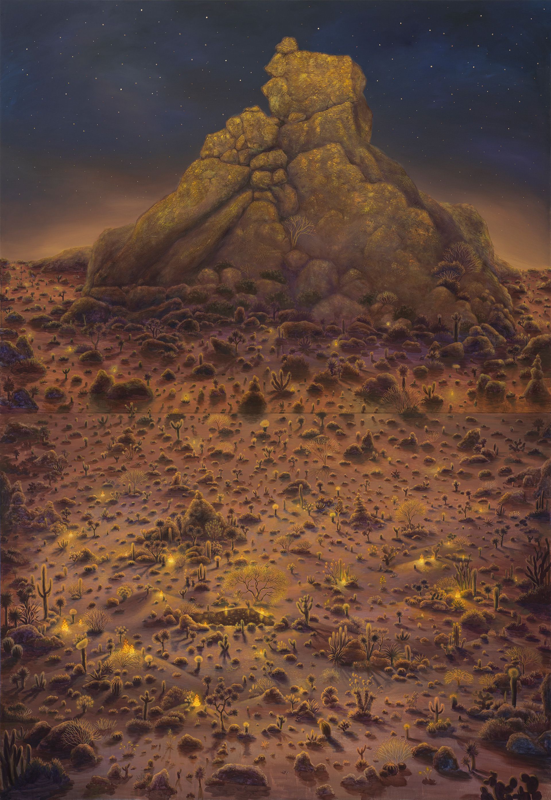 Big rock_acrylic on canvas_375.7x259.1cm_2024