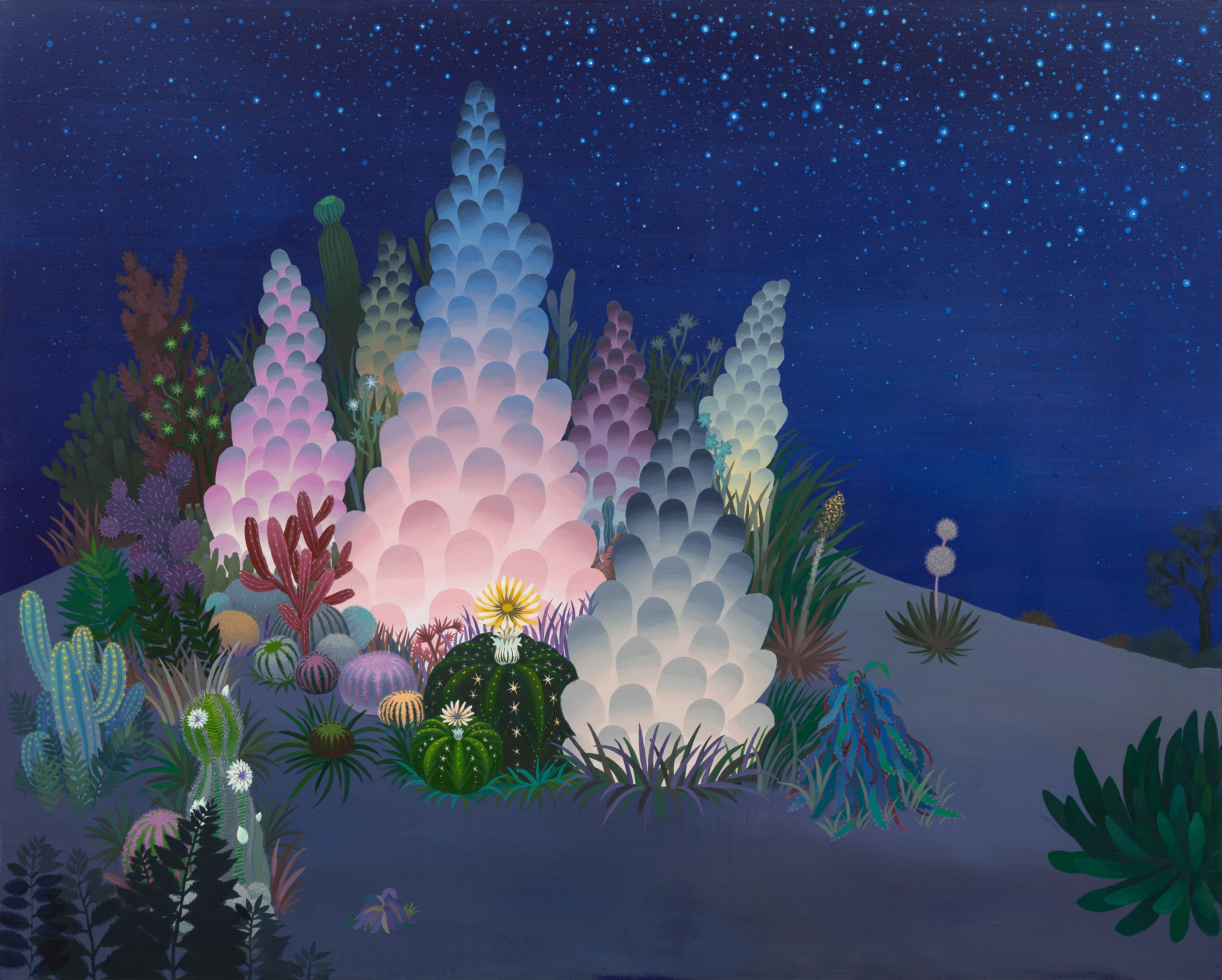 모로코의 밤 Night in morocco_acrylic on canvas_163x130cm_2015
