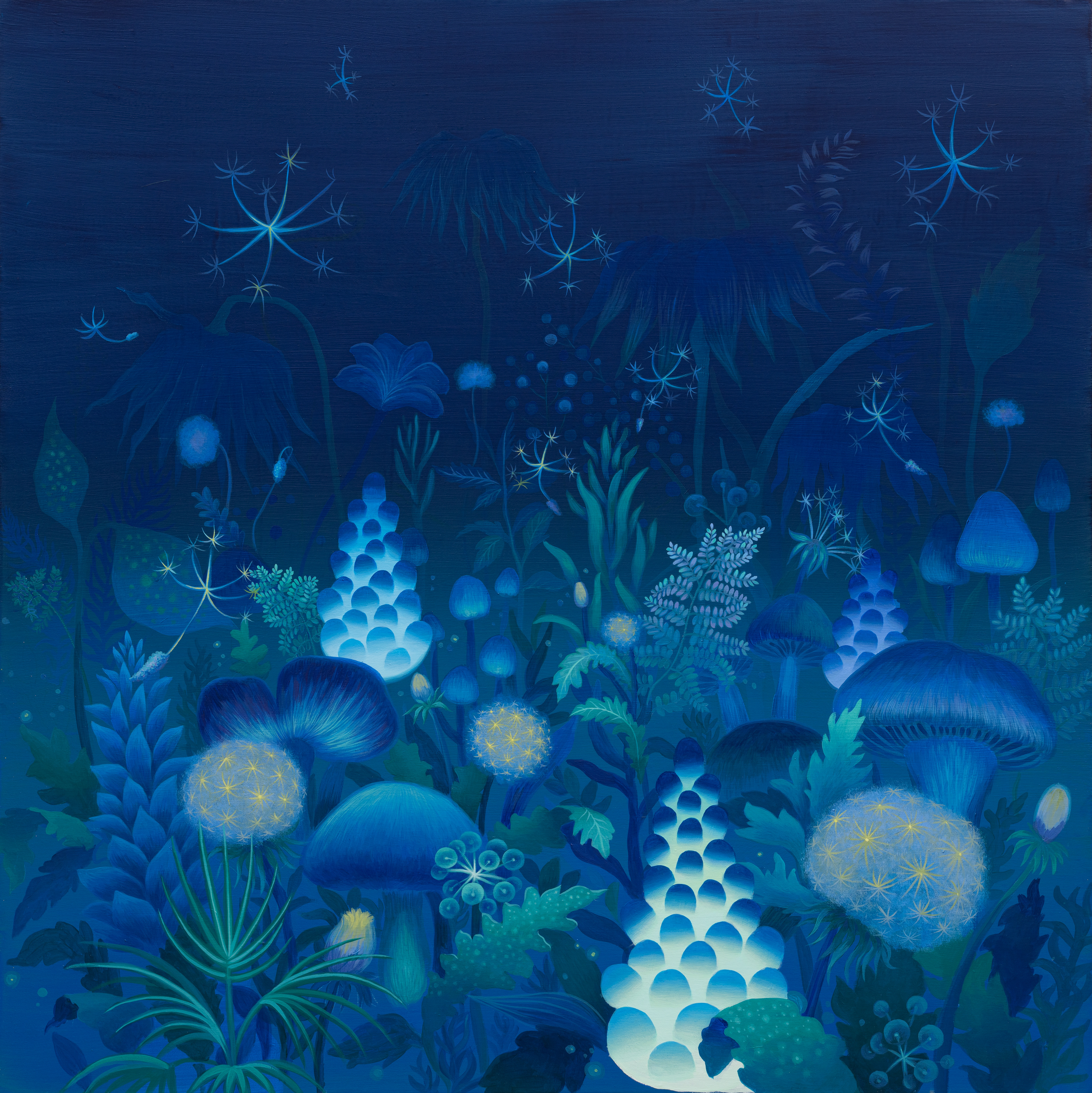 야생화_봄 Wildflower_Spring_acrylic on canvas_91x91cm_2023