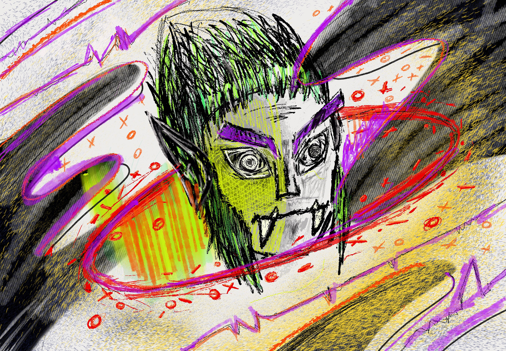 Concept Art usando Procreate 