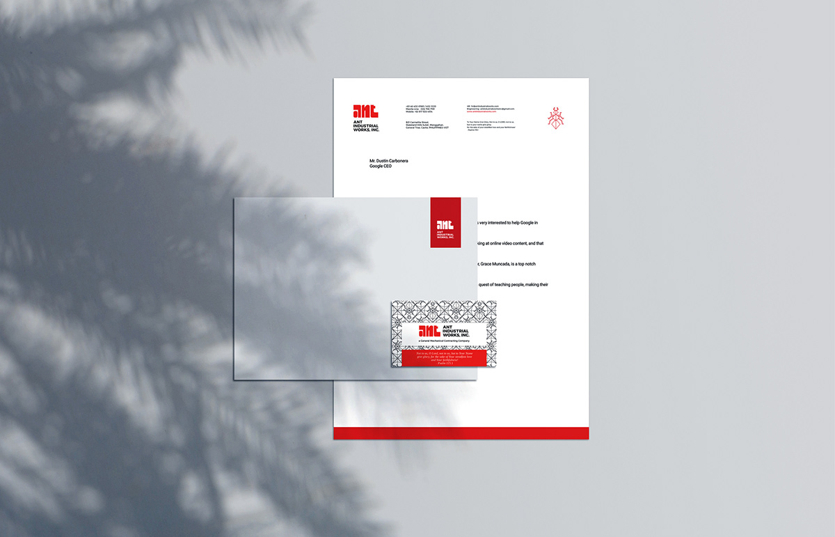 Dustin Carbonera ANT Industrial Works, Inc. Branding