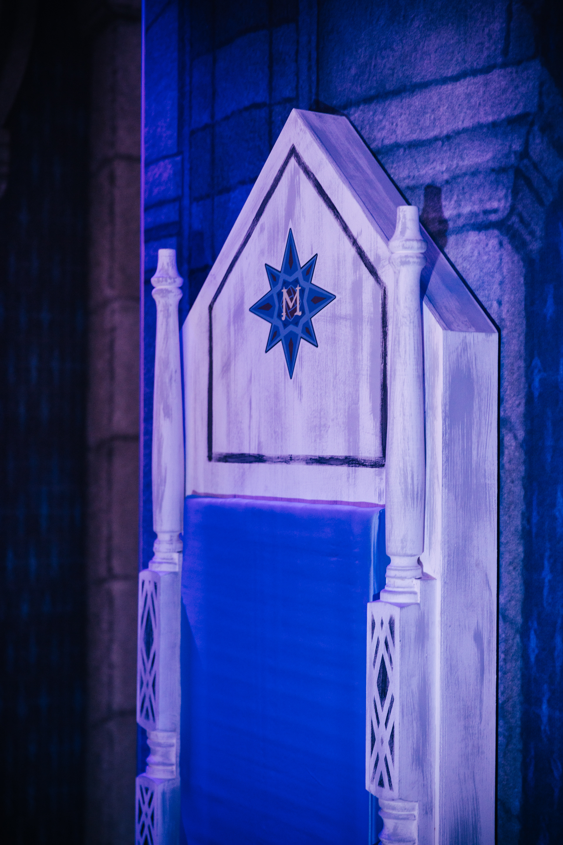 Custom Built Throne with Hand Carvings