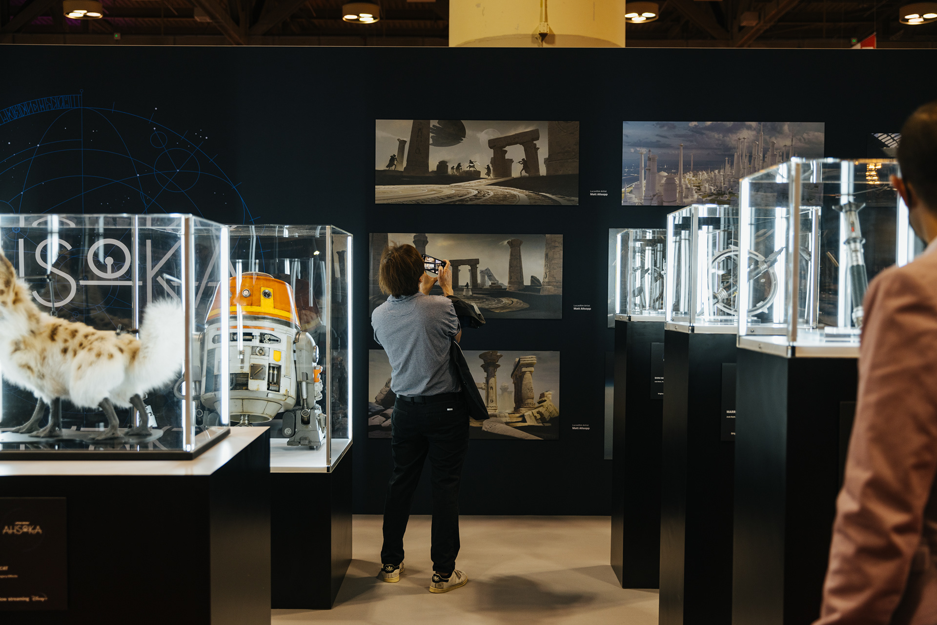 Custom Built Acrylic Cases with Branded Placards for TV Show Props