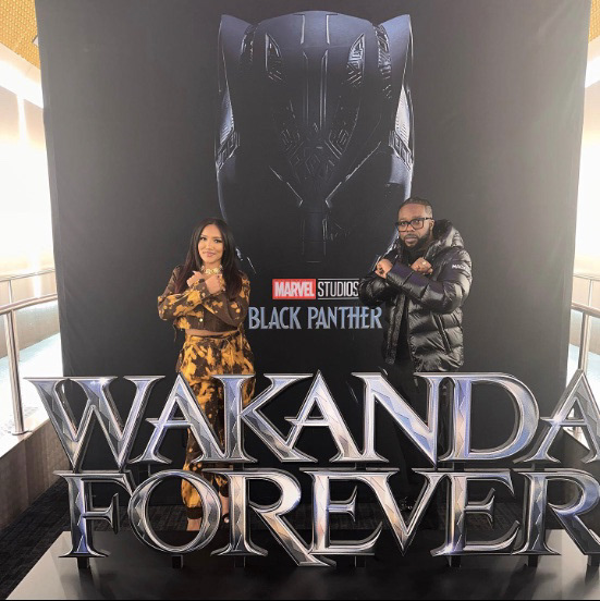 Custom Millwork Title Treatment Photo Op with a 10x10 Backwall