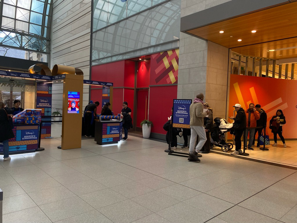 Branded Kiosk + Branded Signs for A-Frames