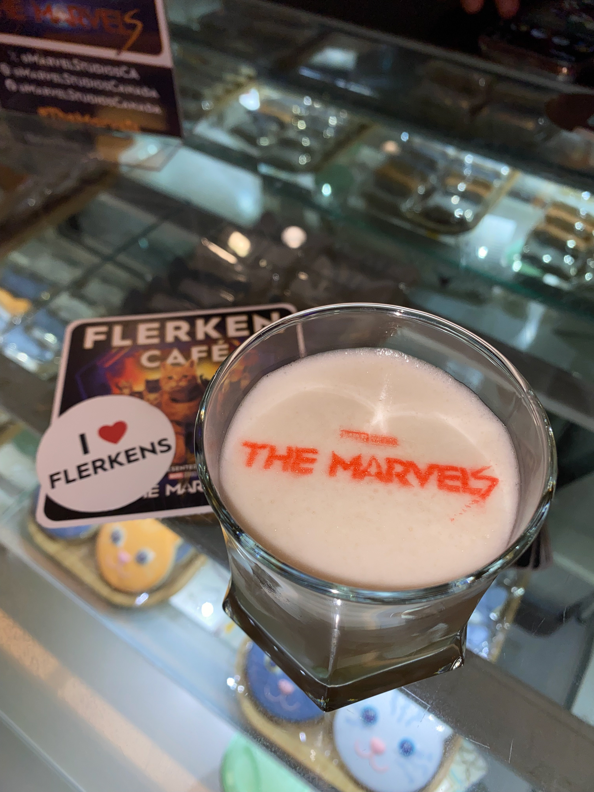 Custom Drinks with Branded Stickers + Coasters