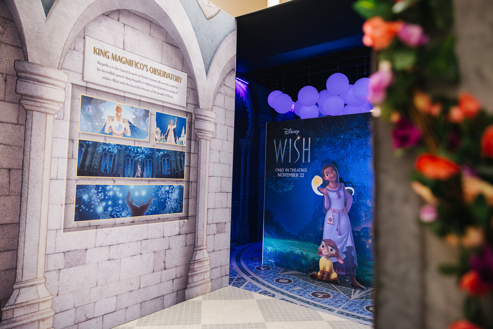 Custom Walls + Florals