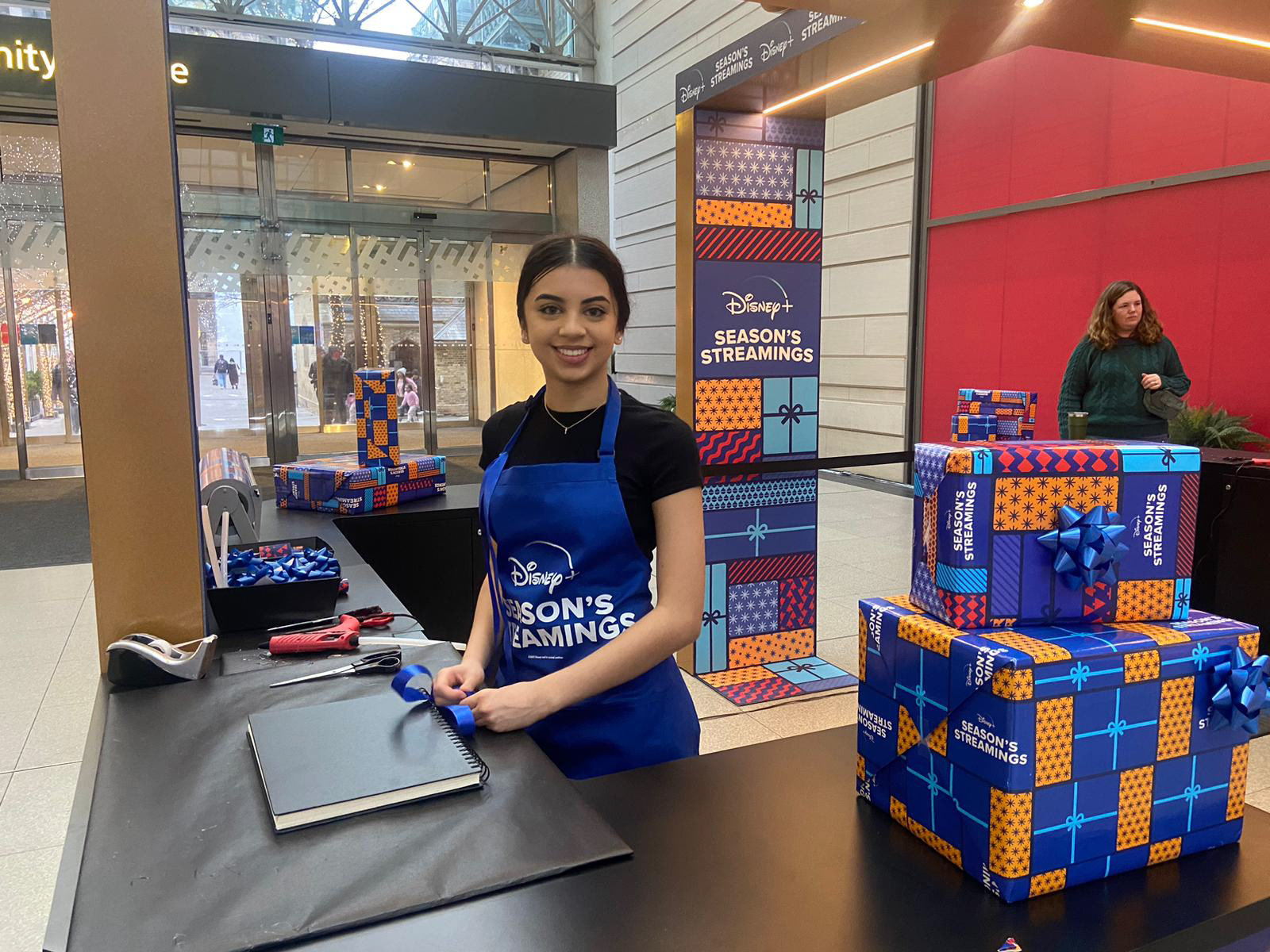 Branded Wrapping Paper + Apron