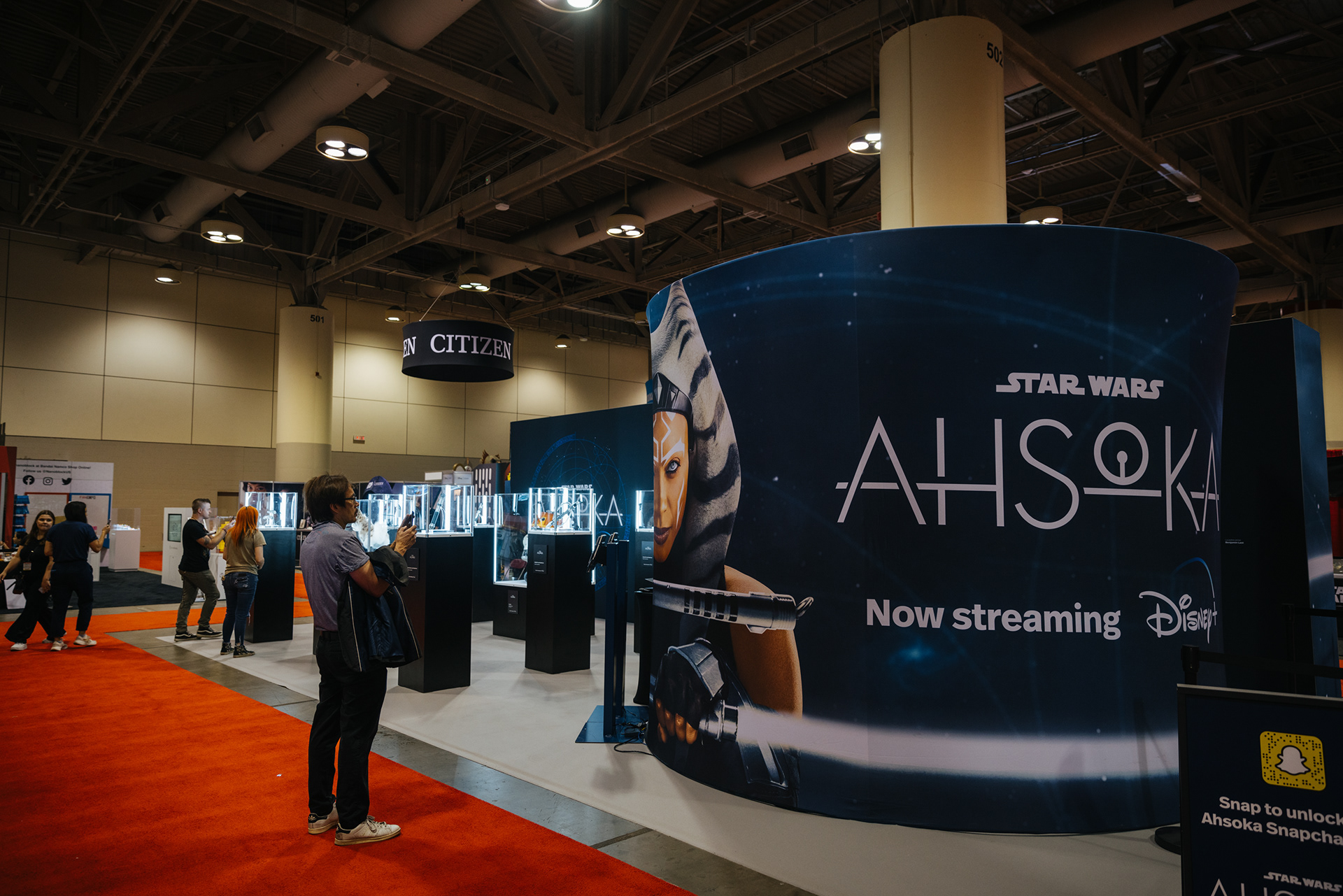 Custom 360 Video Booth + Carpet Flooring