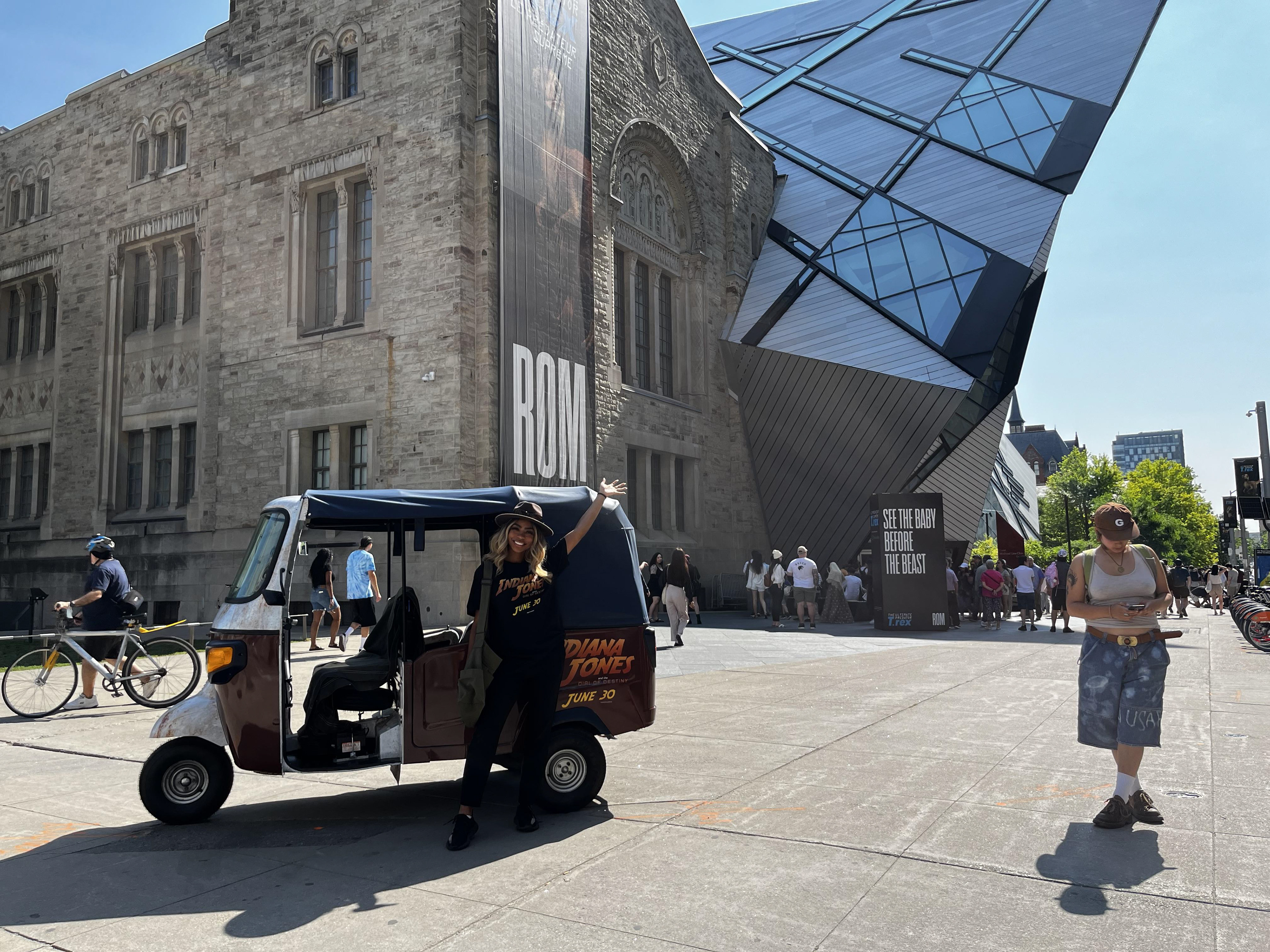 Custom Branded Tuk Tuk