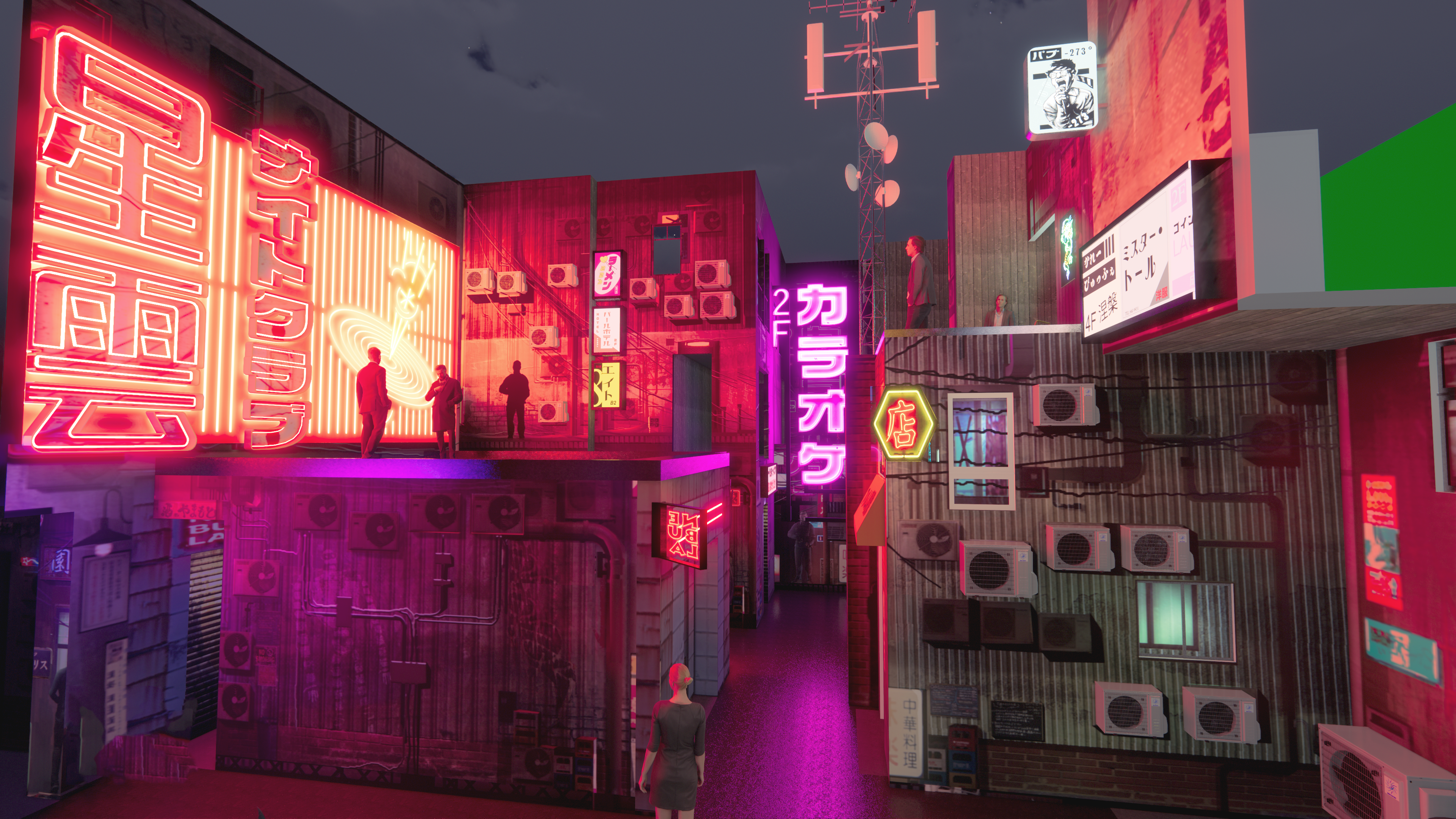 Lighting effects using Enscape