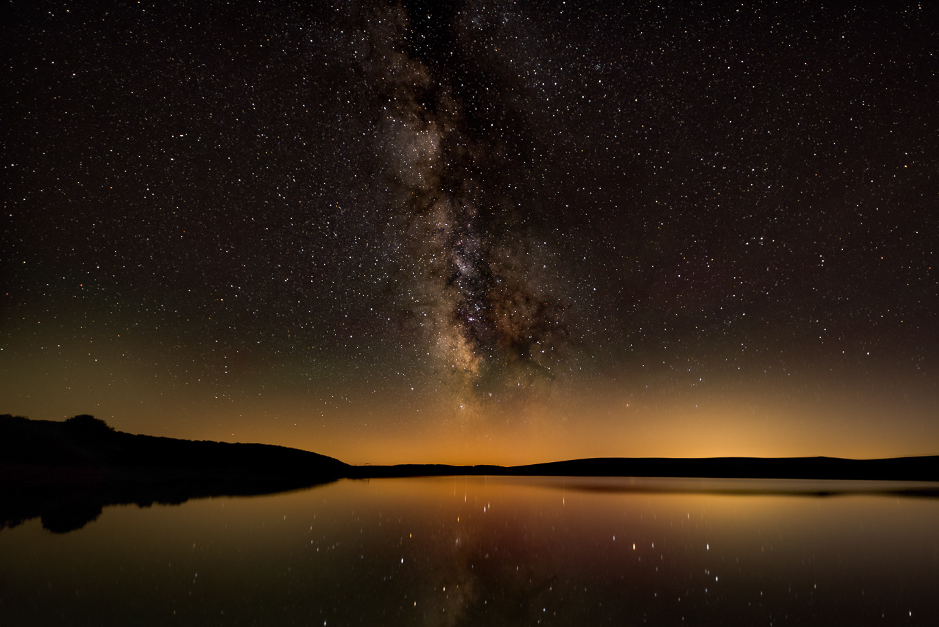 Lac des moines, PNR de l'Aubrac, 09/2022