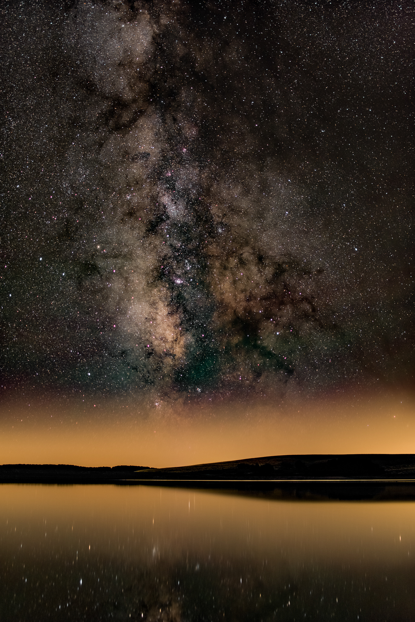 Lac des moines, PNR de l'Aubrac, 09/2022