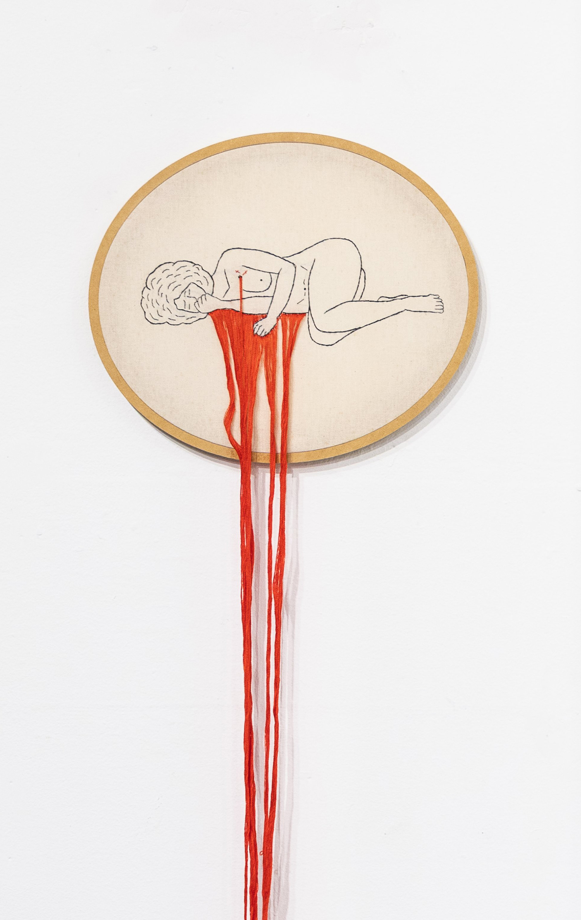 "Uma a cada 44 minutos" – obra que fala sobre feminicidio no Brasil.