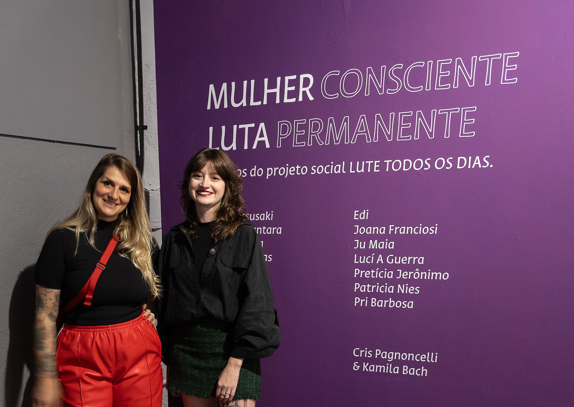 Curadoras Cris Pagnoncelli & Kamila Bach