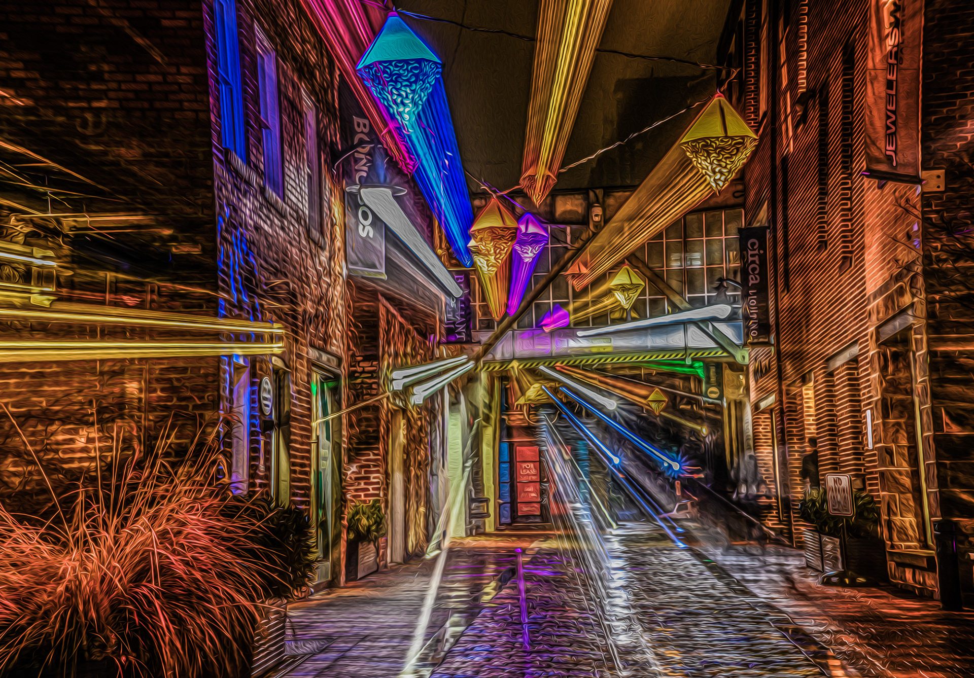 GEORGETOWN GLOW - SNOW CONES - JEF ZISCHKE
