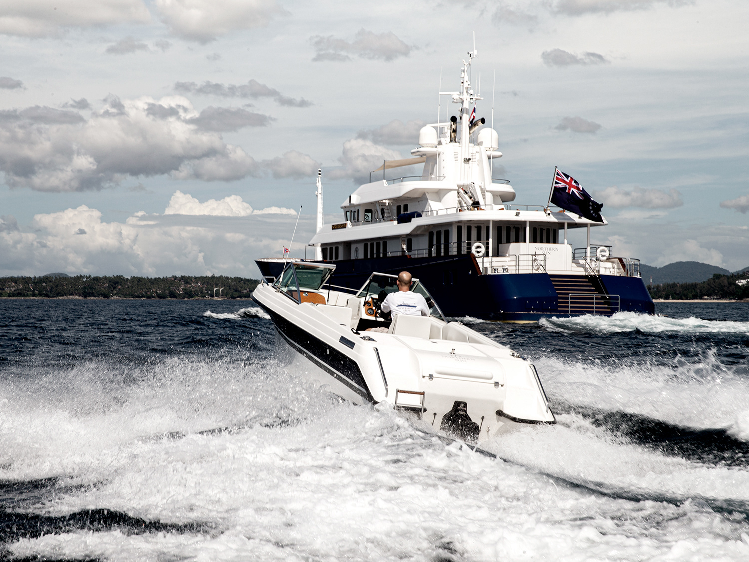 Water Sport in Northern Sun Superyacht shoot in Phuket, Thailand.