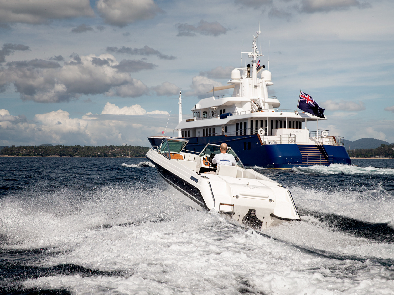 Photography for luxury superyacht Northern Sun shoot in Phuket, Thailand.