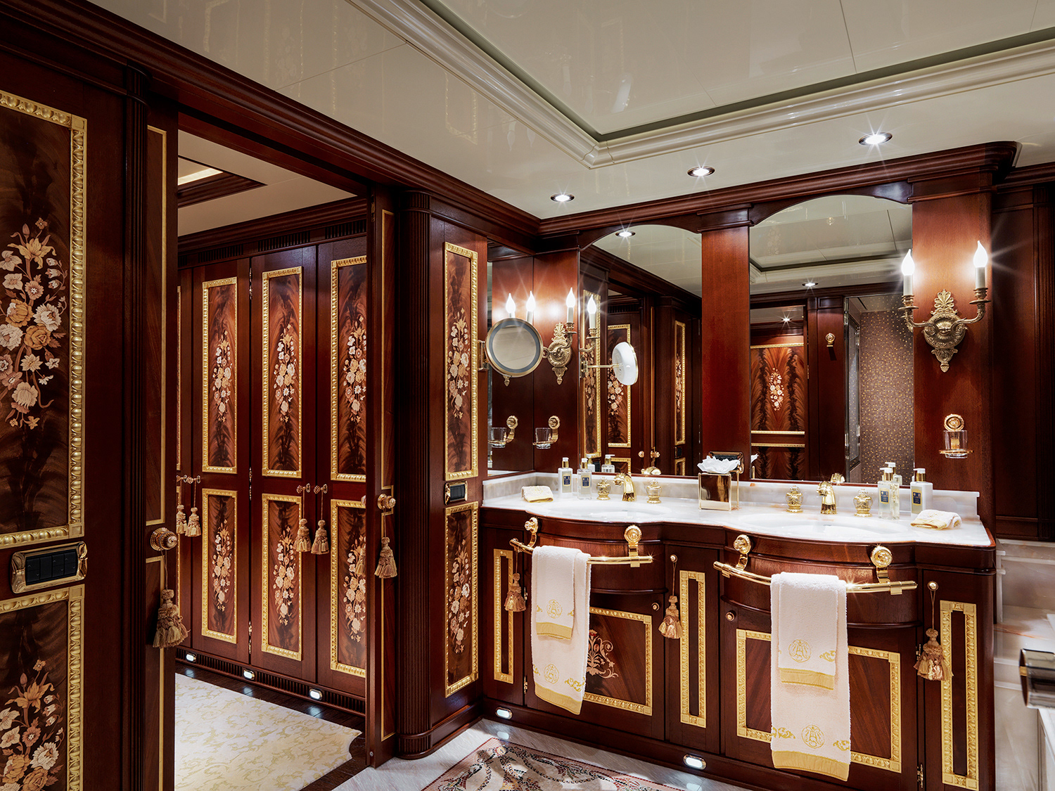 Luxury Superyacht Aquamarina shoot in Keppel Bay Singapore