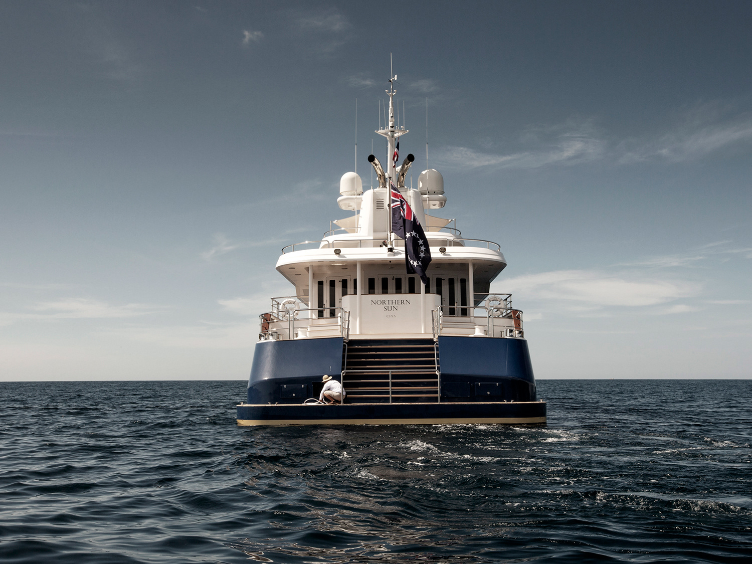Photography for luxury superyacht Northern Sun shoot in Phuket, Thailand.
