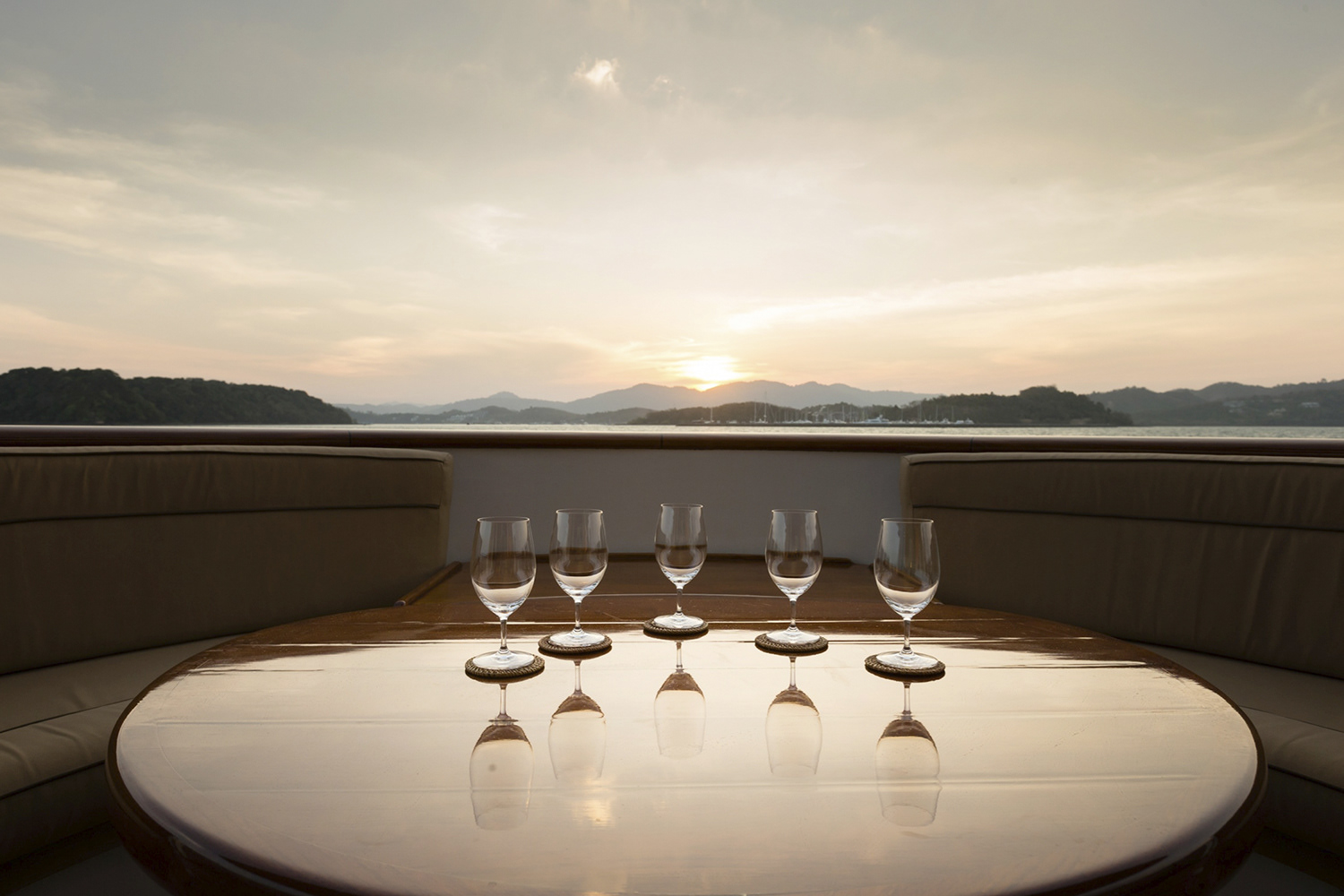 Photography for luxury Azul Yacht shoot in Phuket, Thailand.