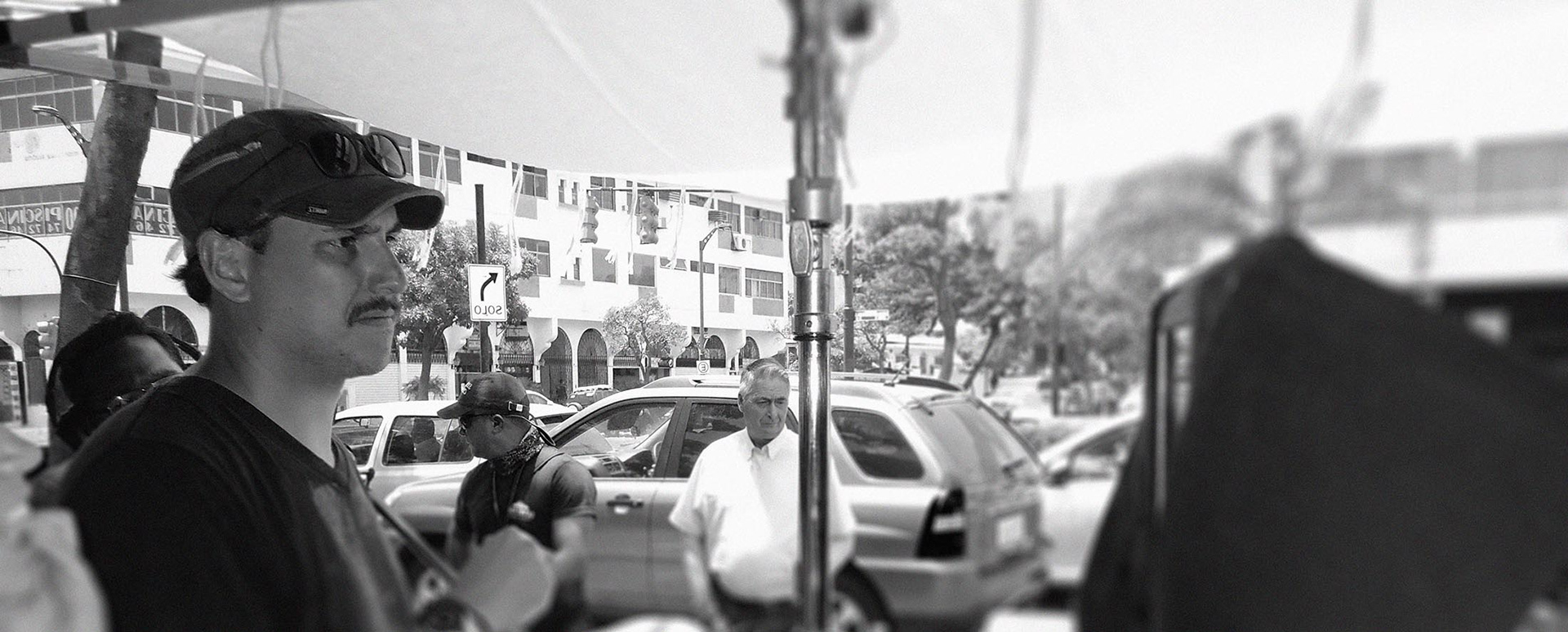 On set.