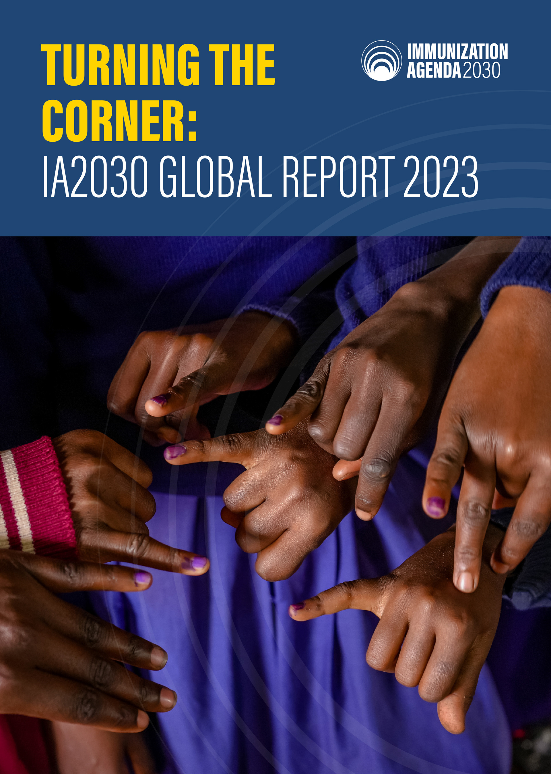 World Health Organization Immunization Agenda 2030 report design by HA-AH Design