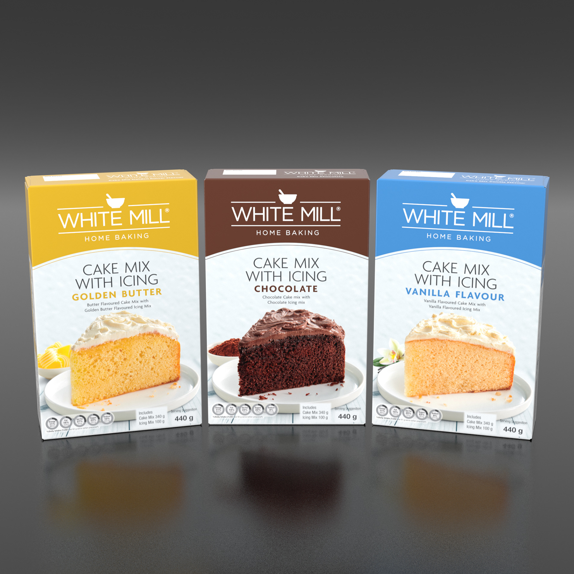 White Mill - Assorted Cake Mix with Icing