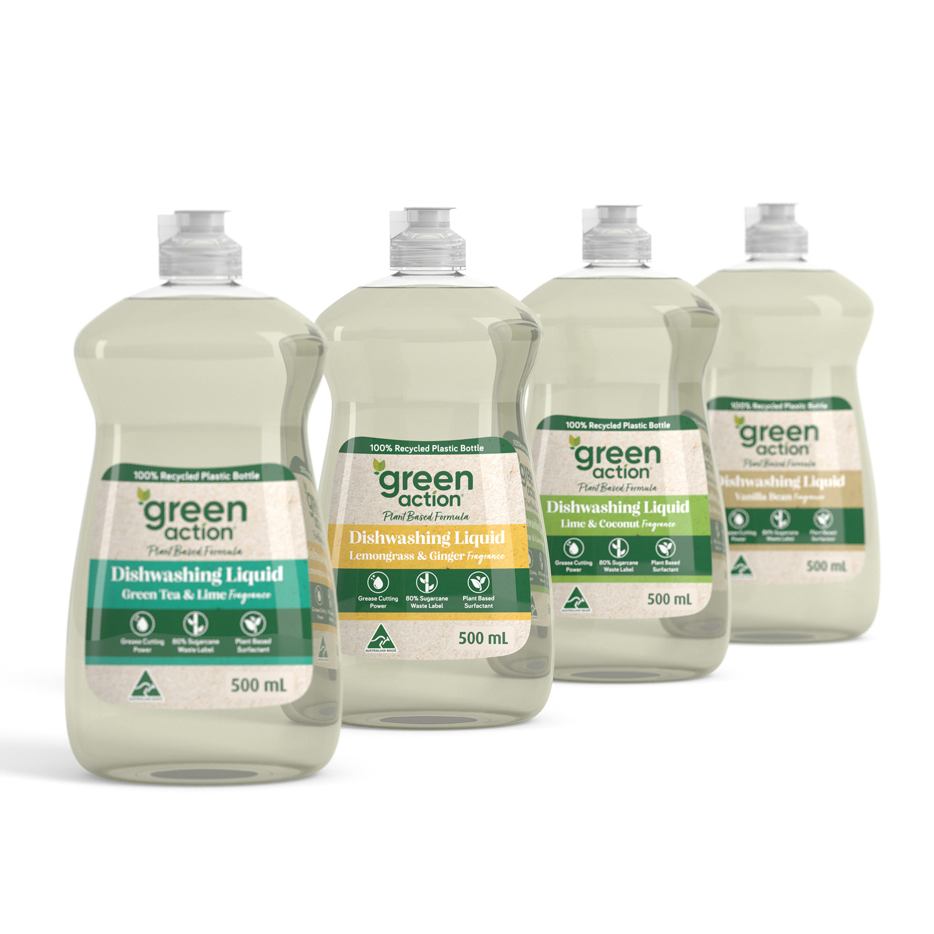Green Action - Assorted Dishwashing Liquids