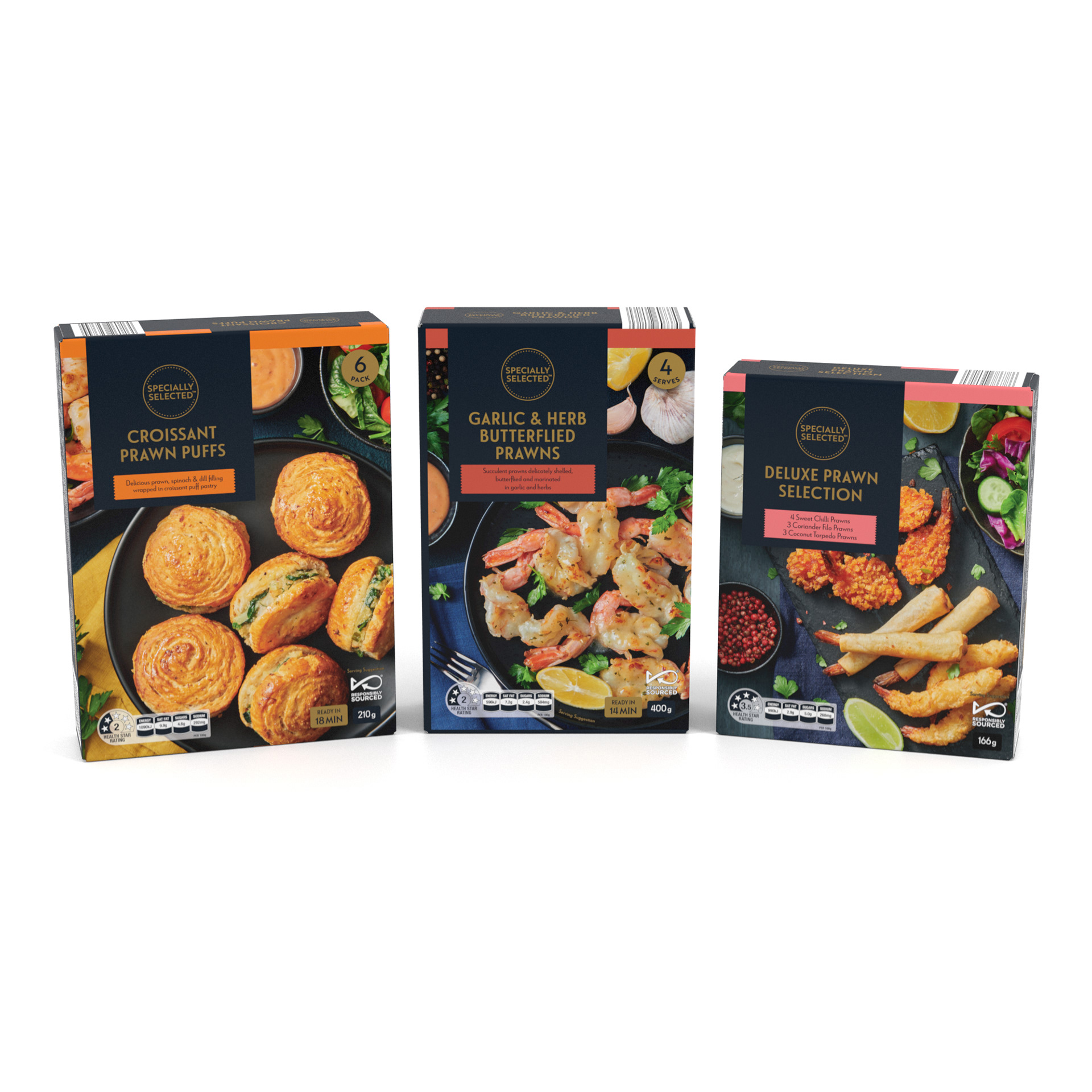 Specially Selected - Assorted Frozen Prawn Selections