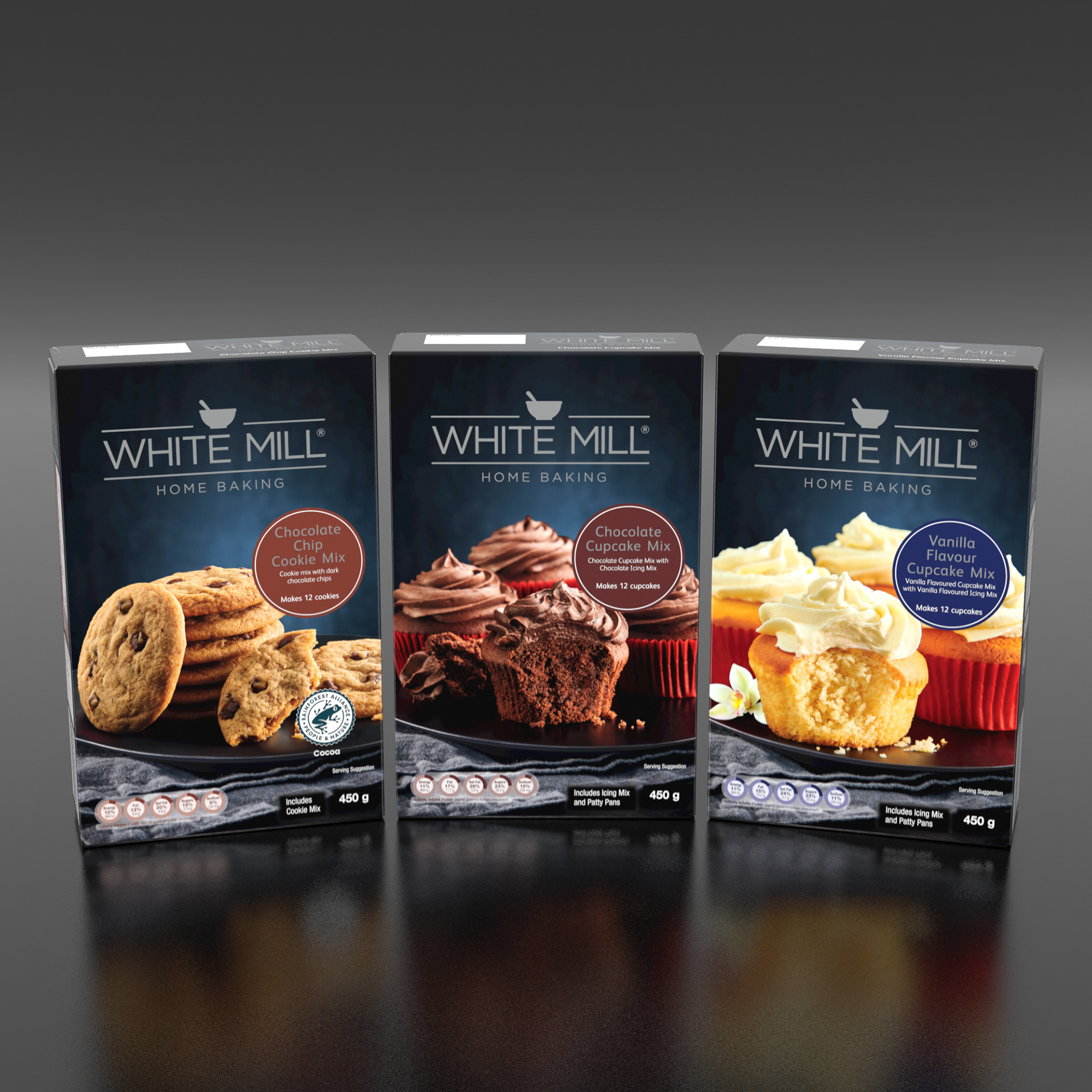 White Mill - Assorted Cupcake Mix & Cookie Mix